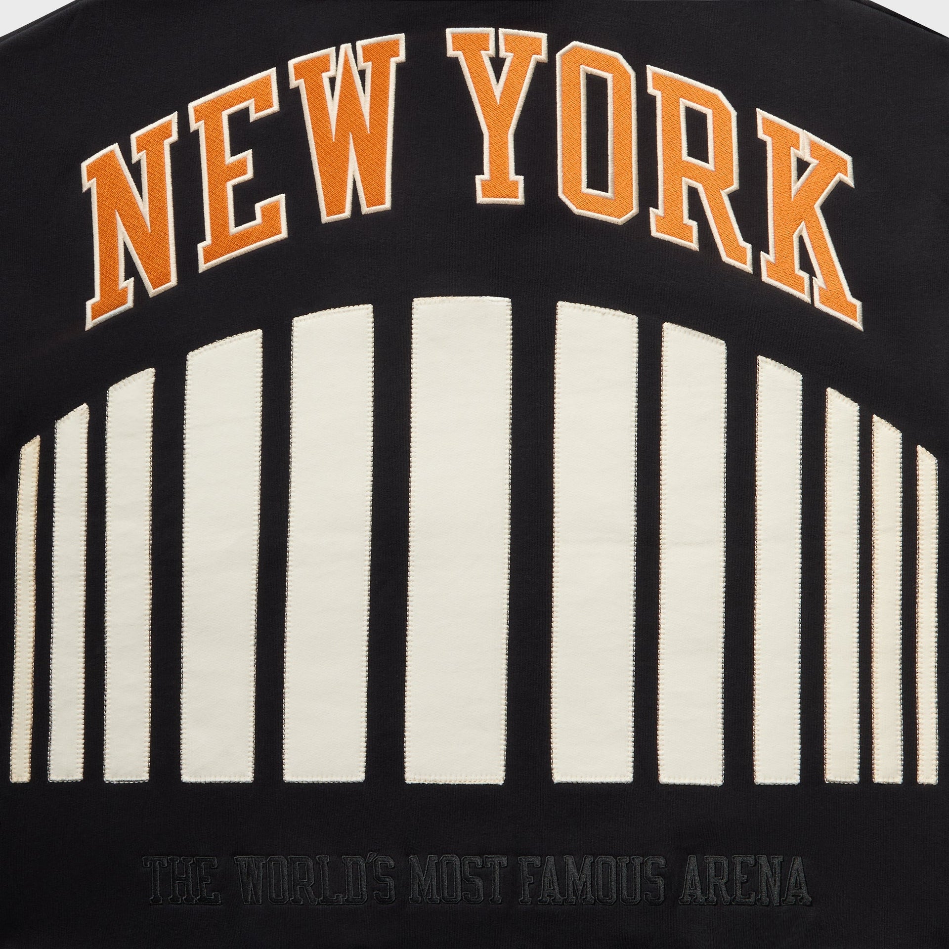 Kith for the New York Knicks Madison Square Garden Vintage Nelson Quarter Zip - Black - PH