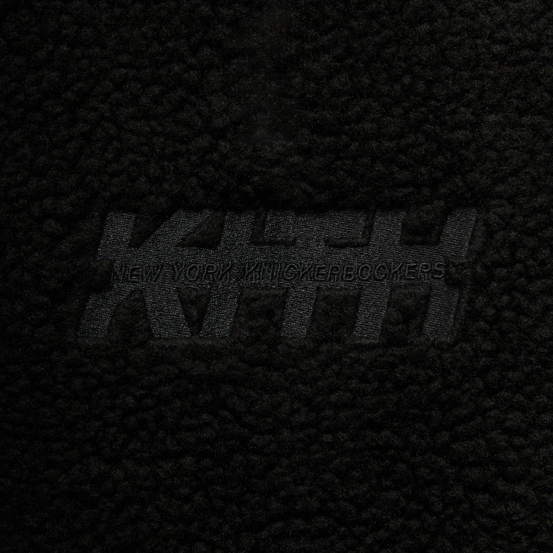 Kith for the New York Knicks New York Vintage Nelson Quarter Zip - Black