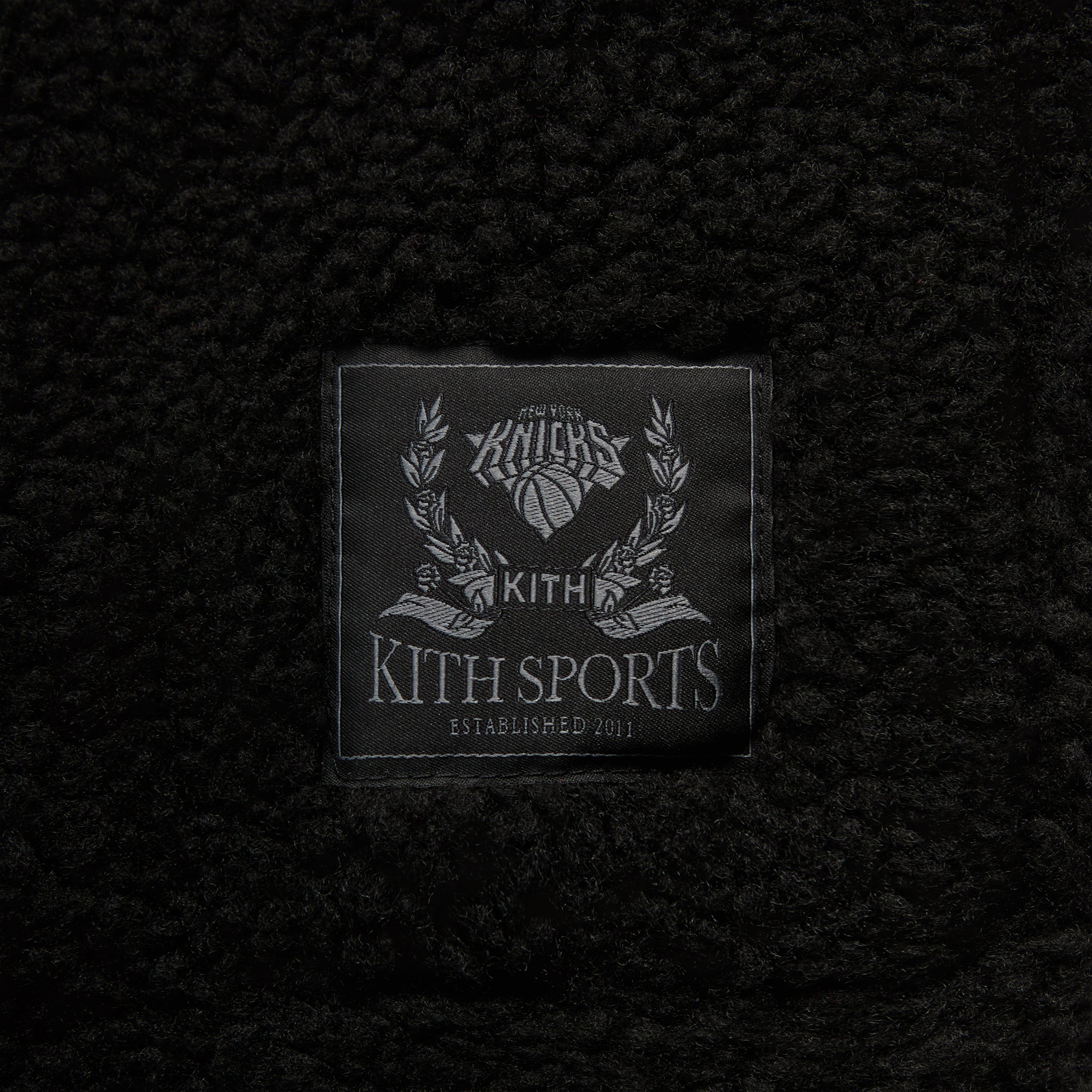 Kith for the New York Knicks New York Vintage Nelson Quarter Zip