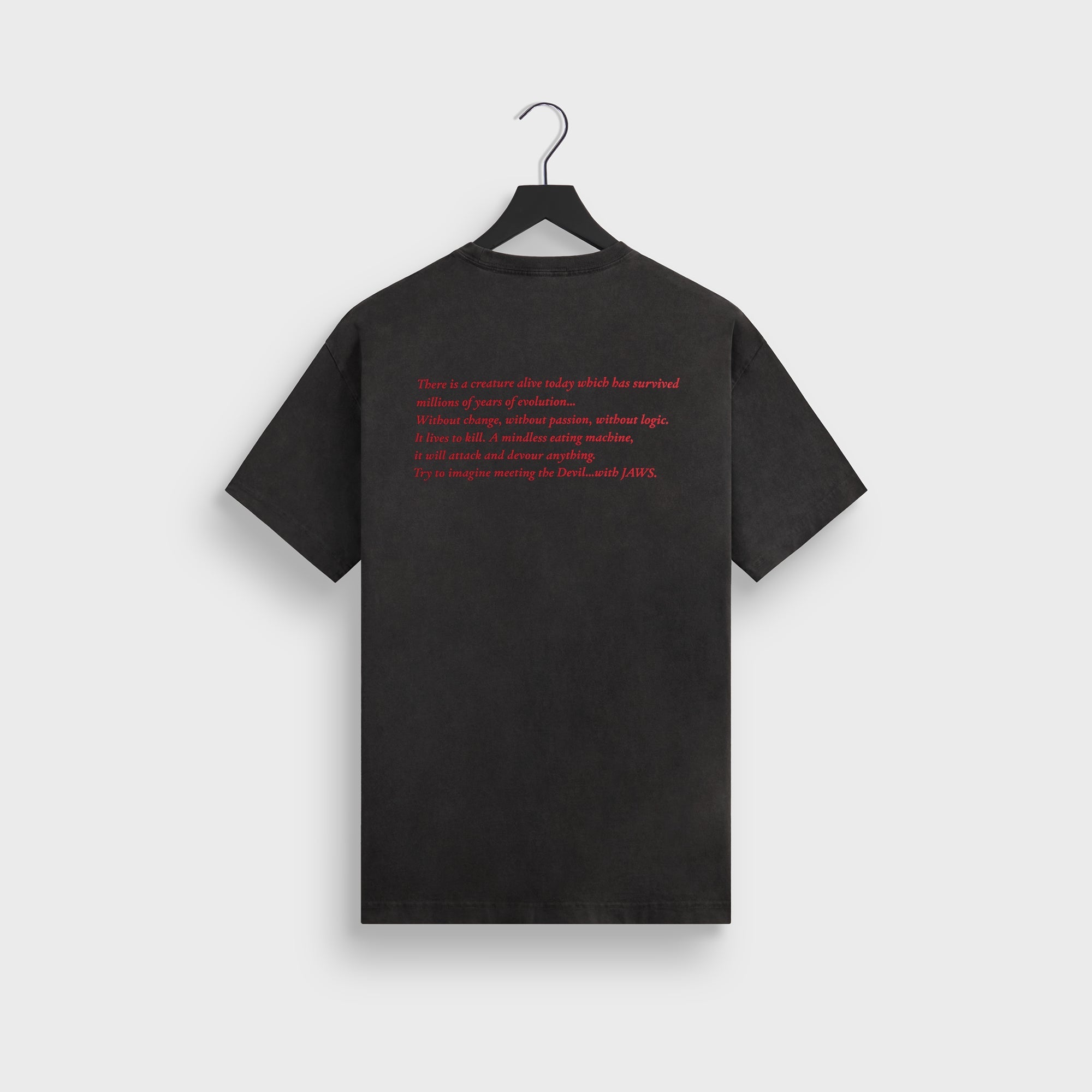 Kith for JAWS Shark Attack Vintage Tee - Black – Kith Europe