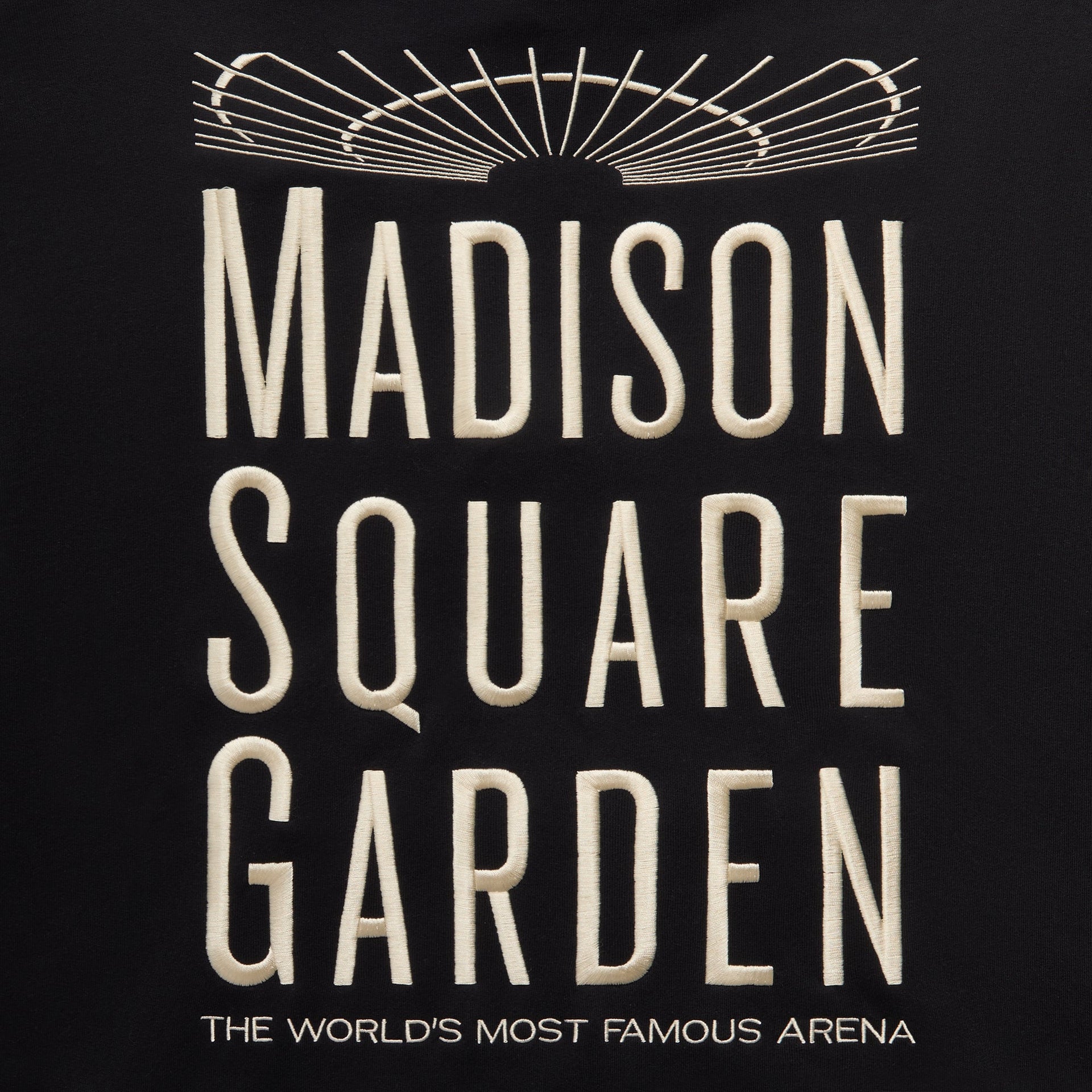 Kith for the New York Knicks Madison Square Garden Nelson Vintage Hoodie - Black
