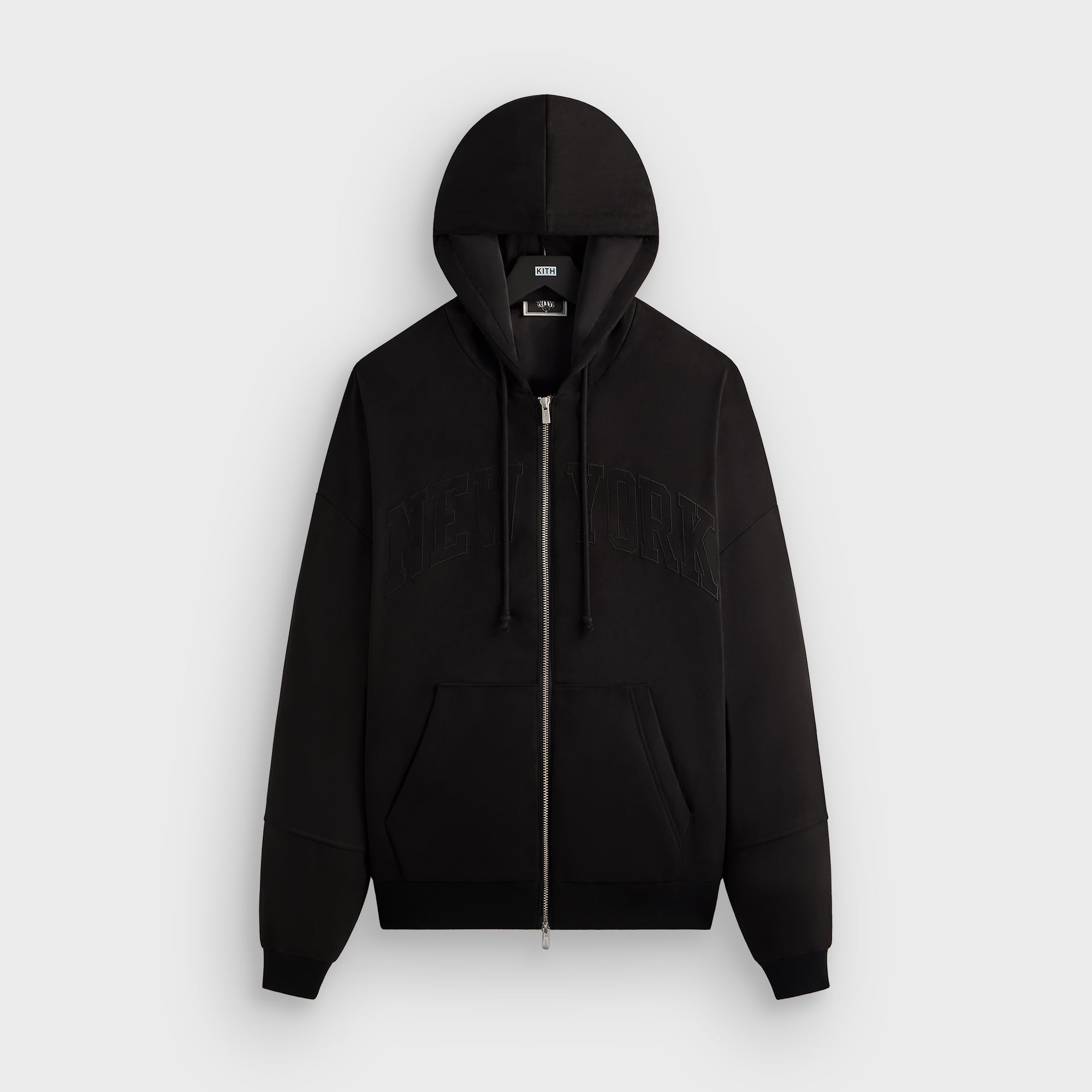 KITH ベロア　パーカー　XL Kith for the New York Knicks Tonal Microsuede Cropped Braxton