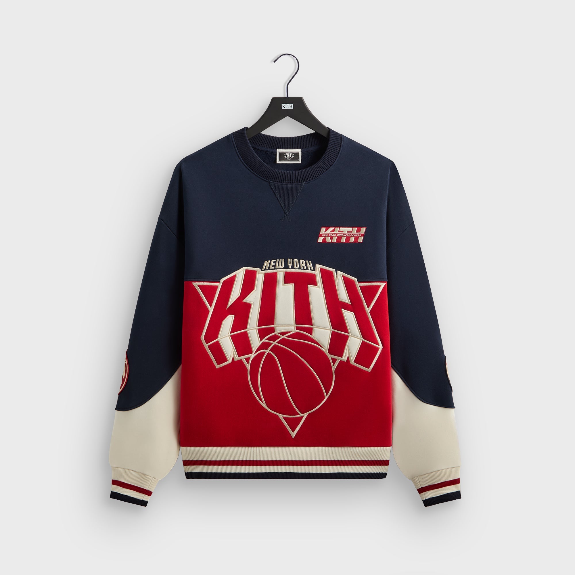 Kith for the New York Knicks Multicolor Vintage Crewneck