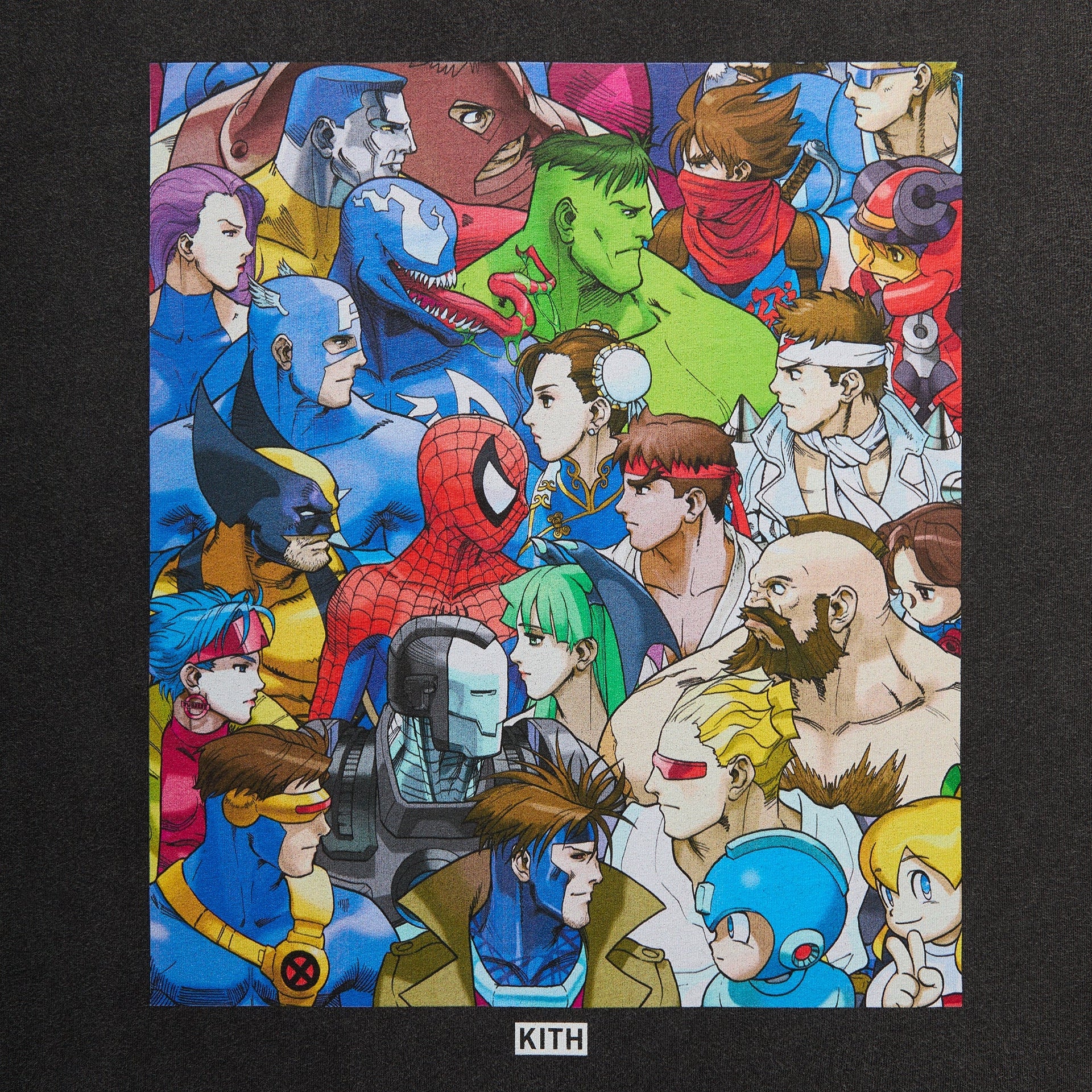 Marvel vs. Capcom | Kith Clash of Super Heroes Vintage Tee - Black - PH