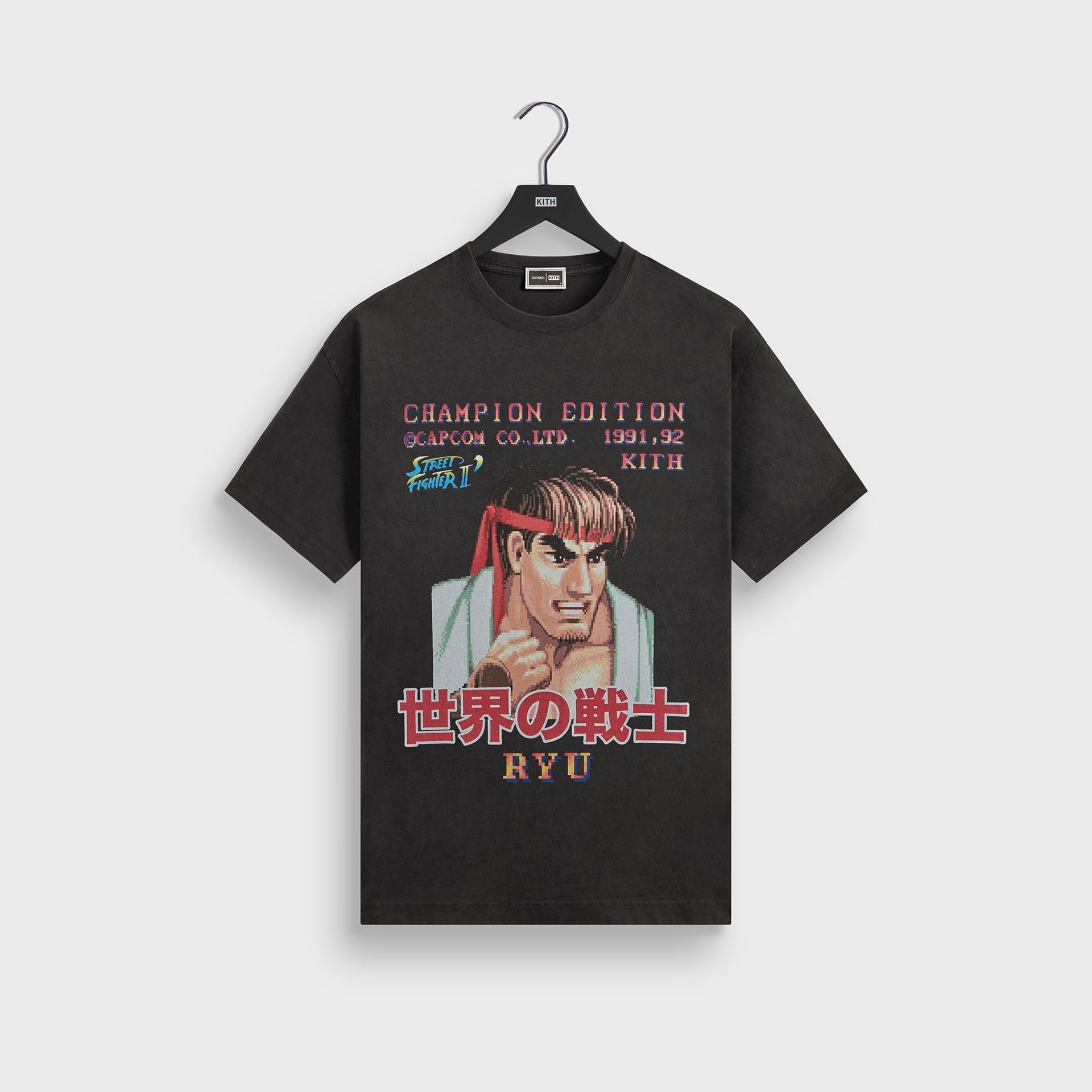 Capcom | Kith Ryu Champion Edition Vintage Tee - Black - PH