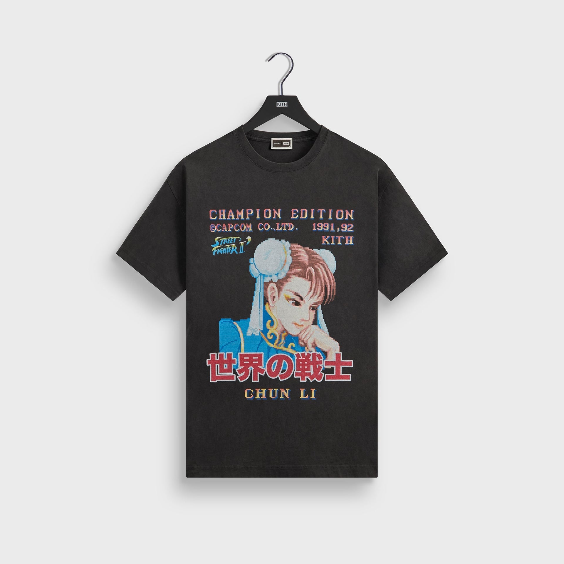 Capcom | Kith Chun Li Champion Edition Vintage Tee - Black - PH