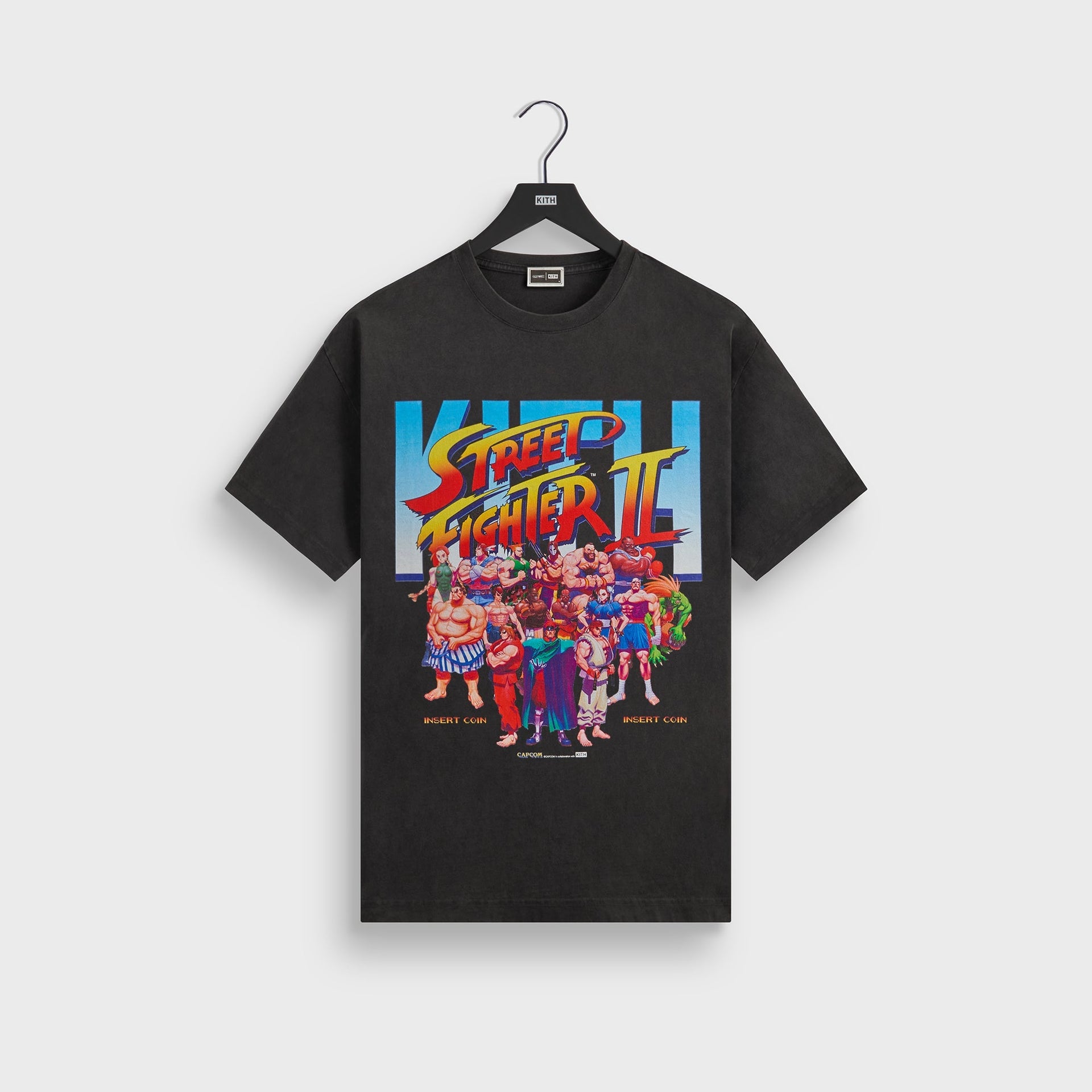 Capcom | Kith Super Street Fighter Vintage Tee - Black - PH