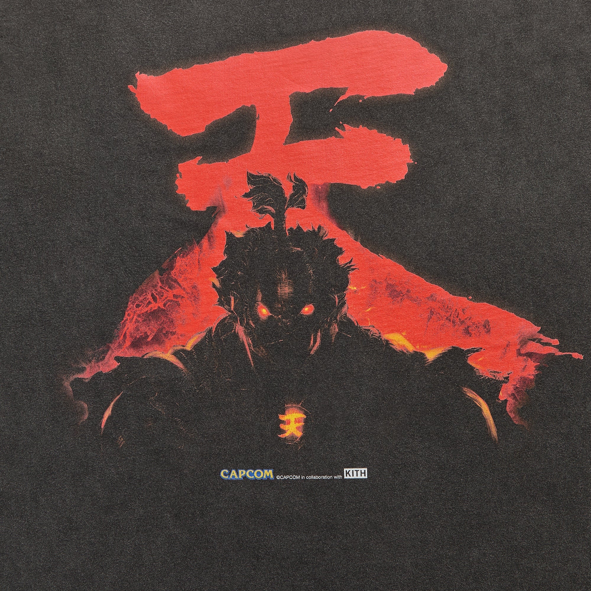 Capcom | Kith Akuma Vintage Tee - Black – Kith Europe