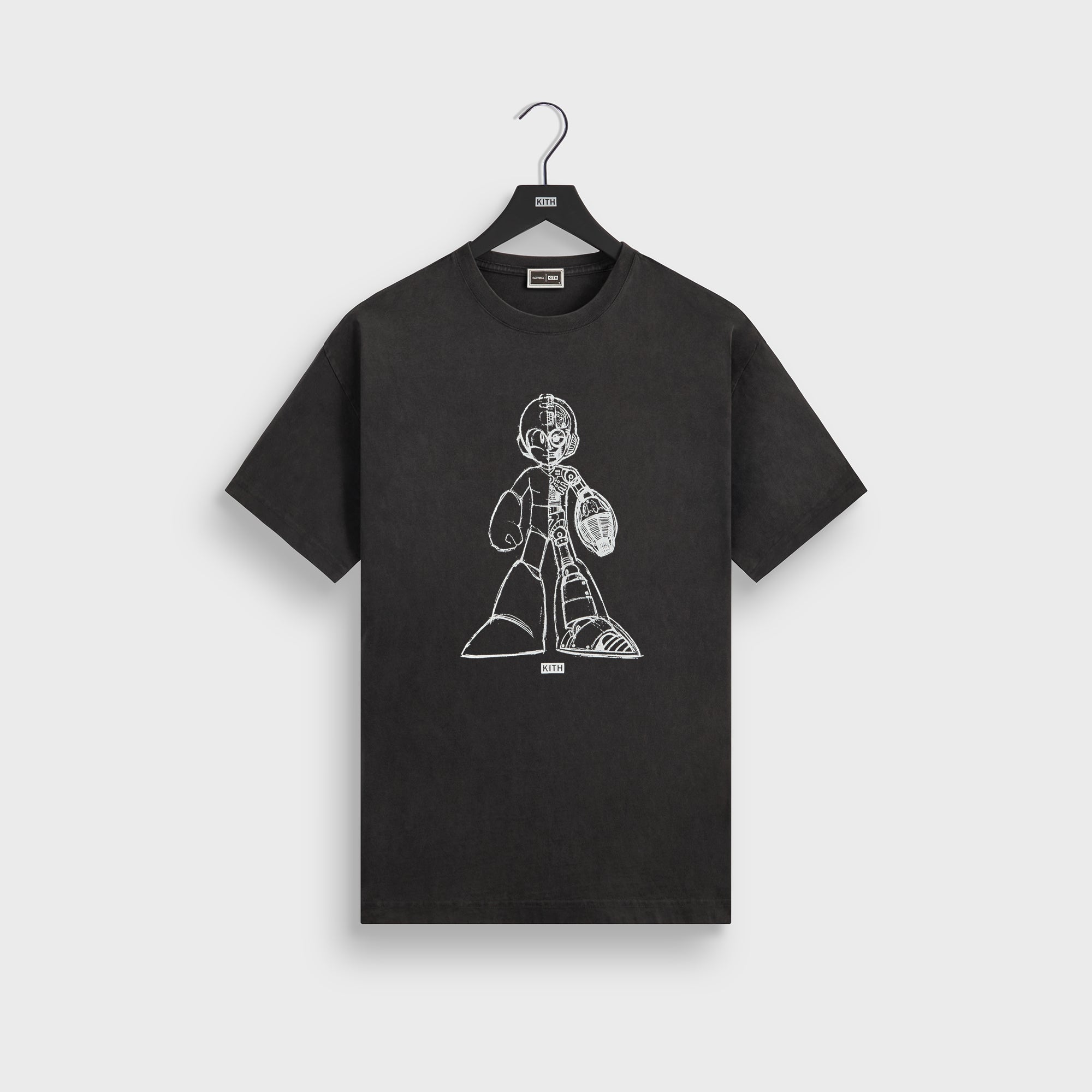 Capcom | Kith Mega Man Sketch Vintage Tee - Black – Kith Europe