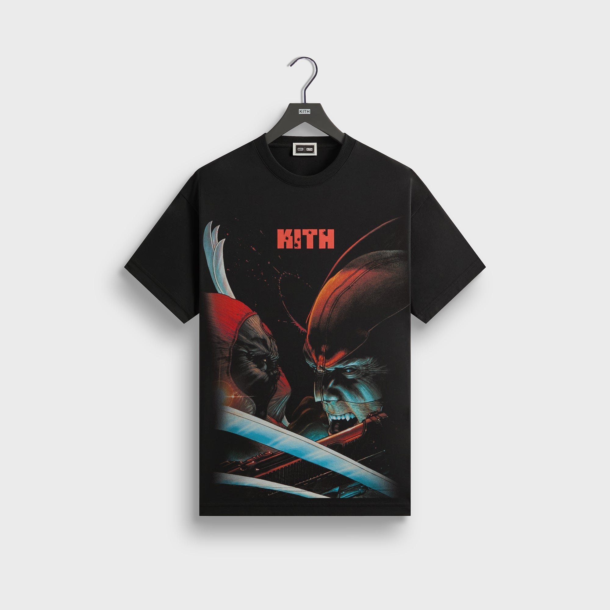 Marvel | Kith Symbiote Spiderman Vintage Tee - Black – Kith Europe