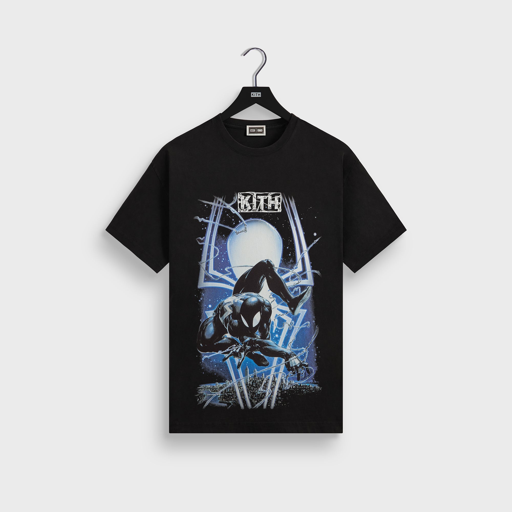 トップス Marvel | KithSymbioteSpidermanVintageTee Marvel | Kith Symbiote Spiderman Vintage Tee - Black – Kith Europe