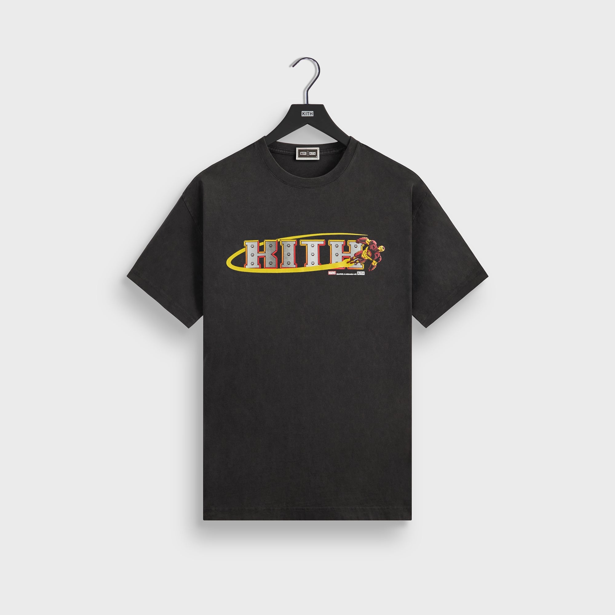 KITH MARVEL Iron Man Vintage Tee サイズM Marvel | Kith Iron Man Vintage Tee - Black – Kith Europe