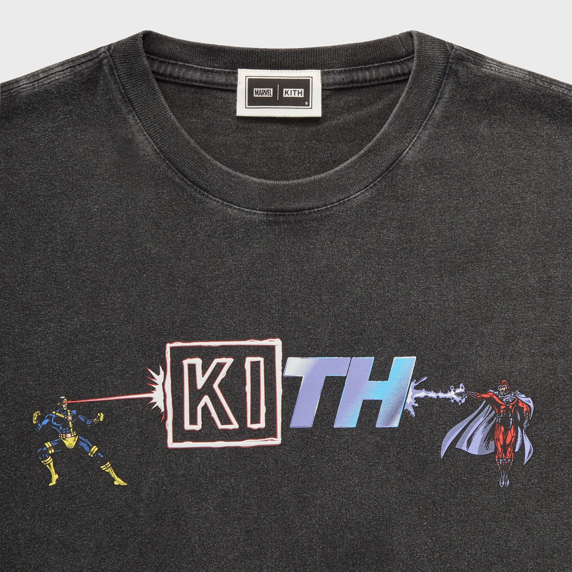 Marvel | Kith Cyclops vs. Magneto Vintage Tee - Black - PH