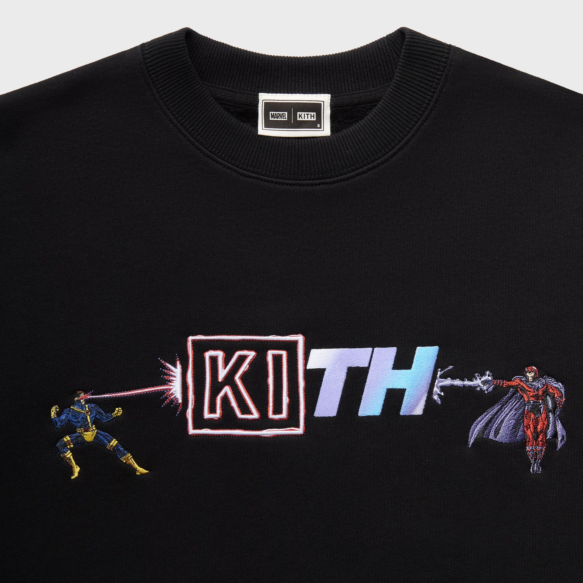 Marvel | Kith Clash Vintage Nelson Crewneck - Black