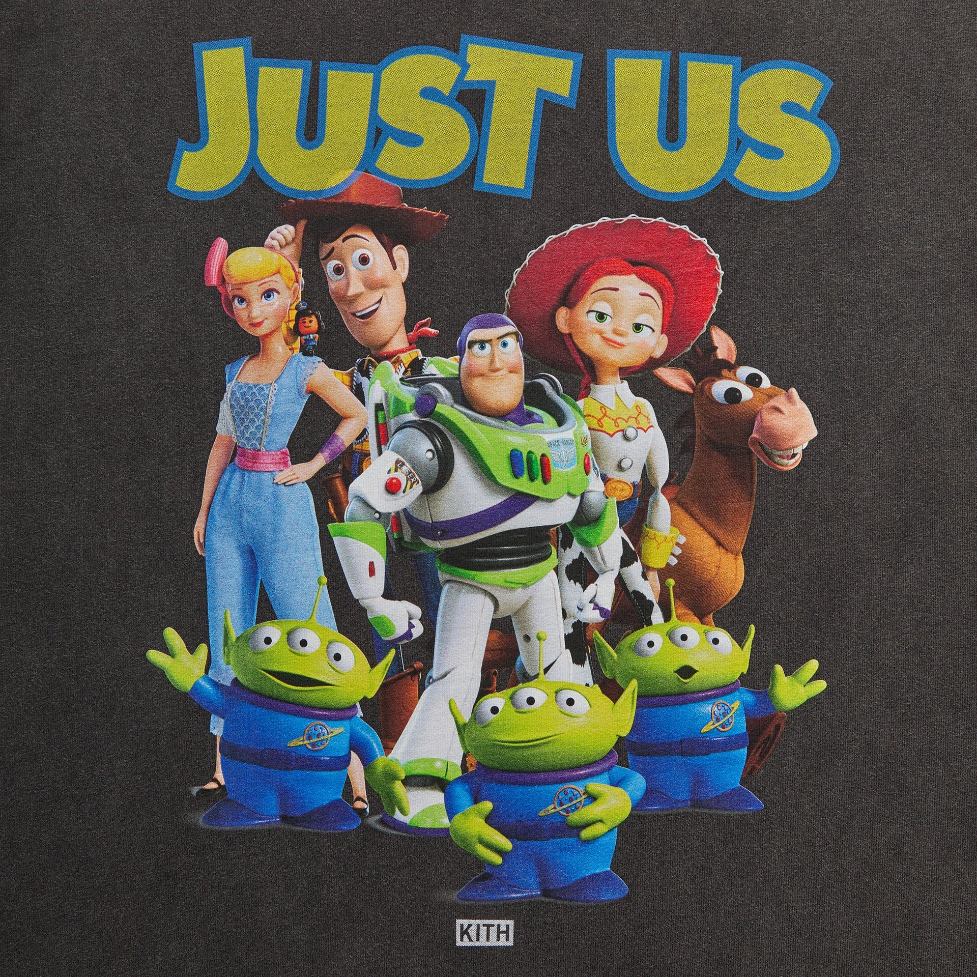 Disney | Kith for Pixar Just Us Toy Story Vintage Tee - Black