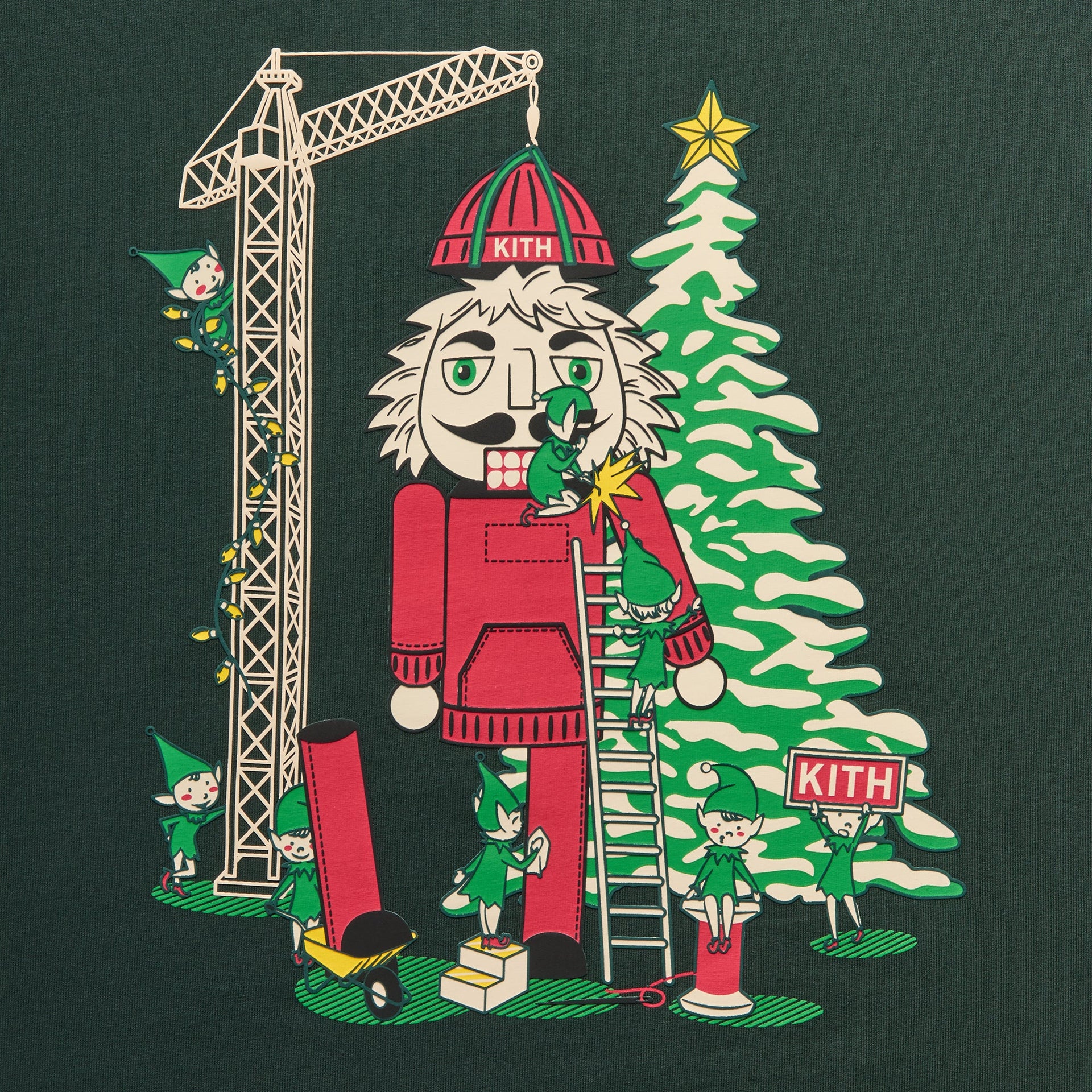 Kithmas Elf Factory Long Sleeve Tee - Stadium