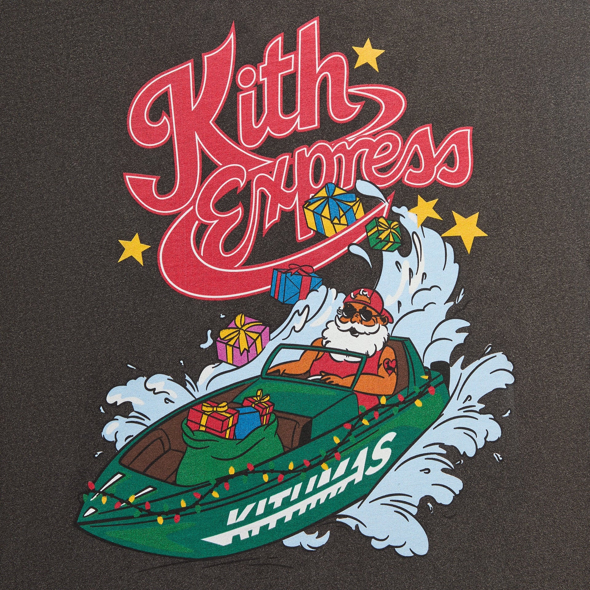 Kithmas Express Jones Vintage Tee - Black