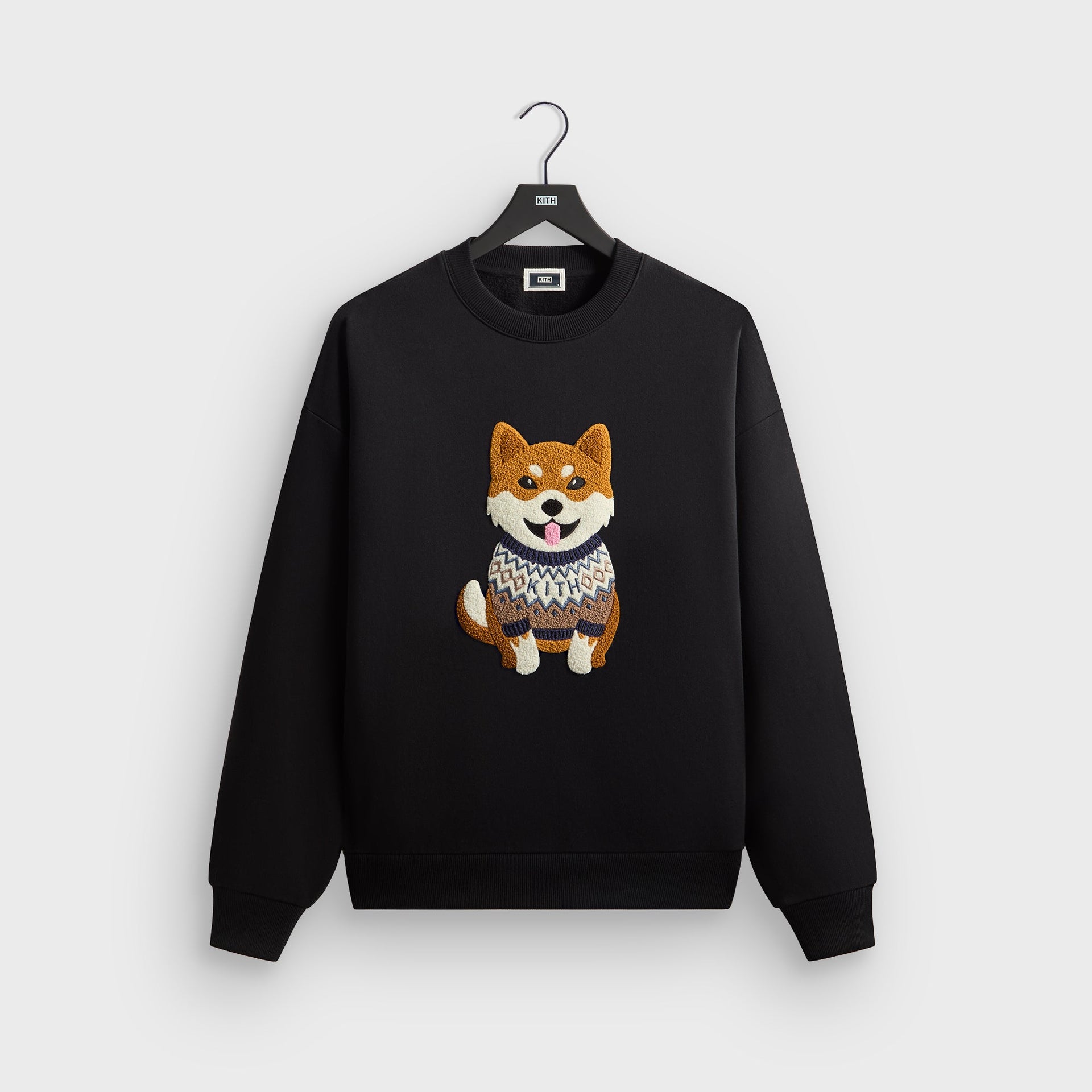 Kithmas Shiba Nelson Crewneck - Black