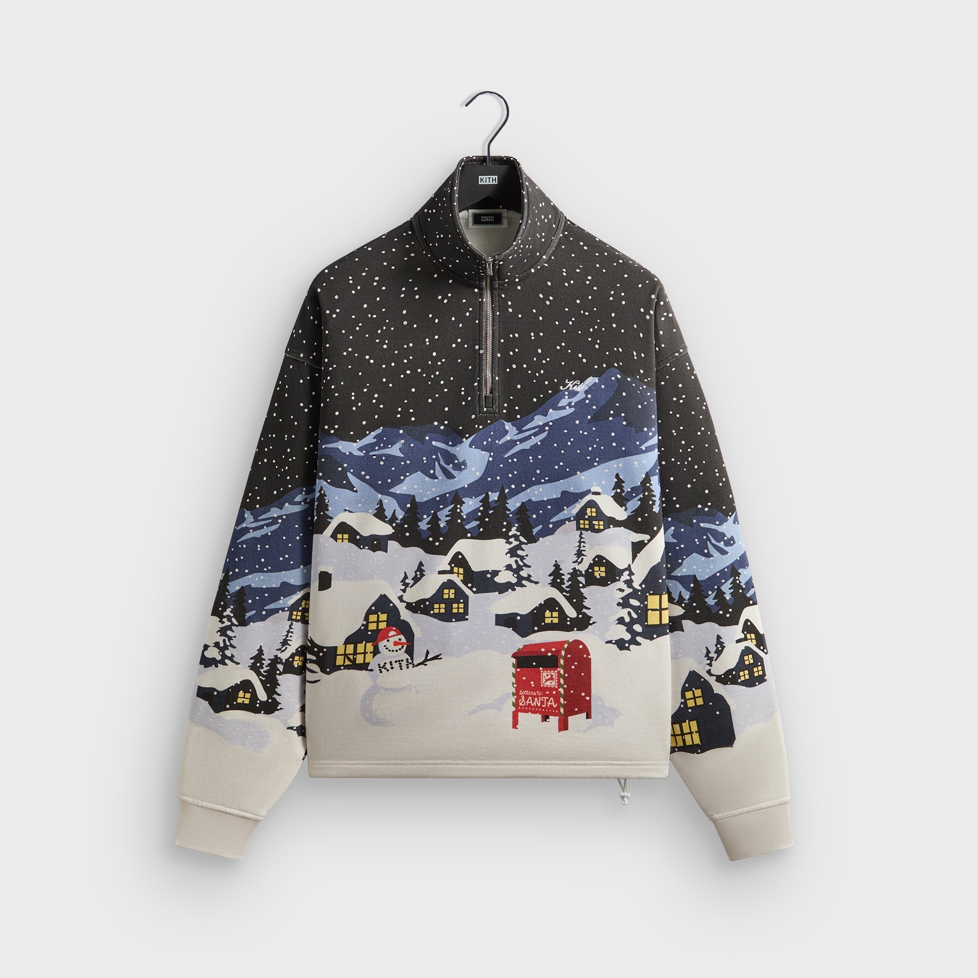Kithmas Shiba Nelson Crewneck - Black – Kith Europe