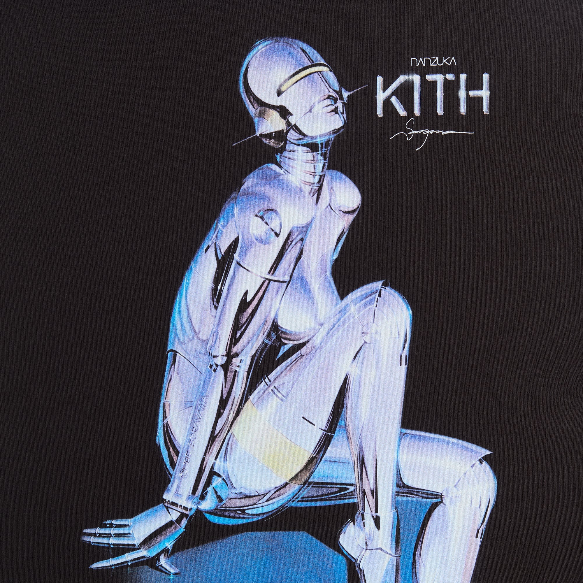 トップス Kith For Nanzuka Gallery Sorayama Sexy Kith for Nanzuka Gallery Sorayama Model A Tee - Black – Kith