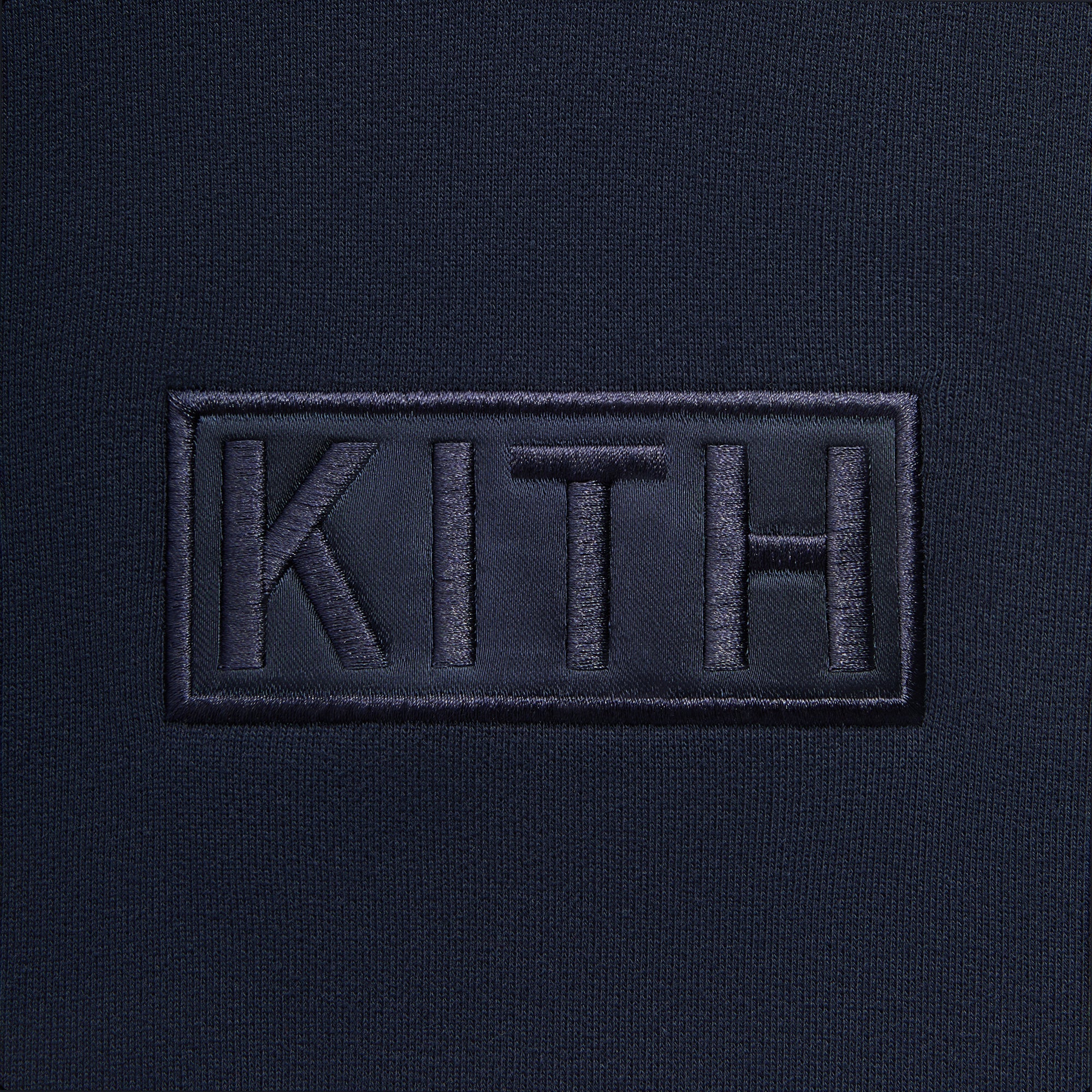 Kith Classic Logo Nelson Hoodie - Nocturnal – Kith Europe