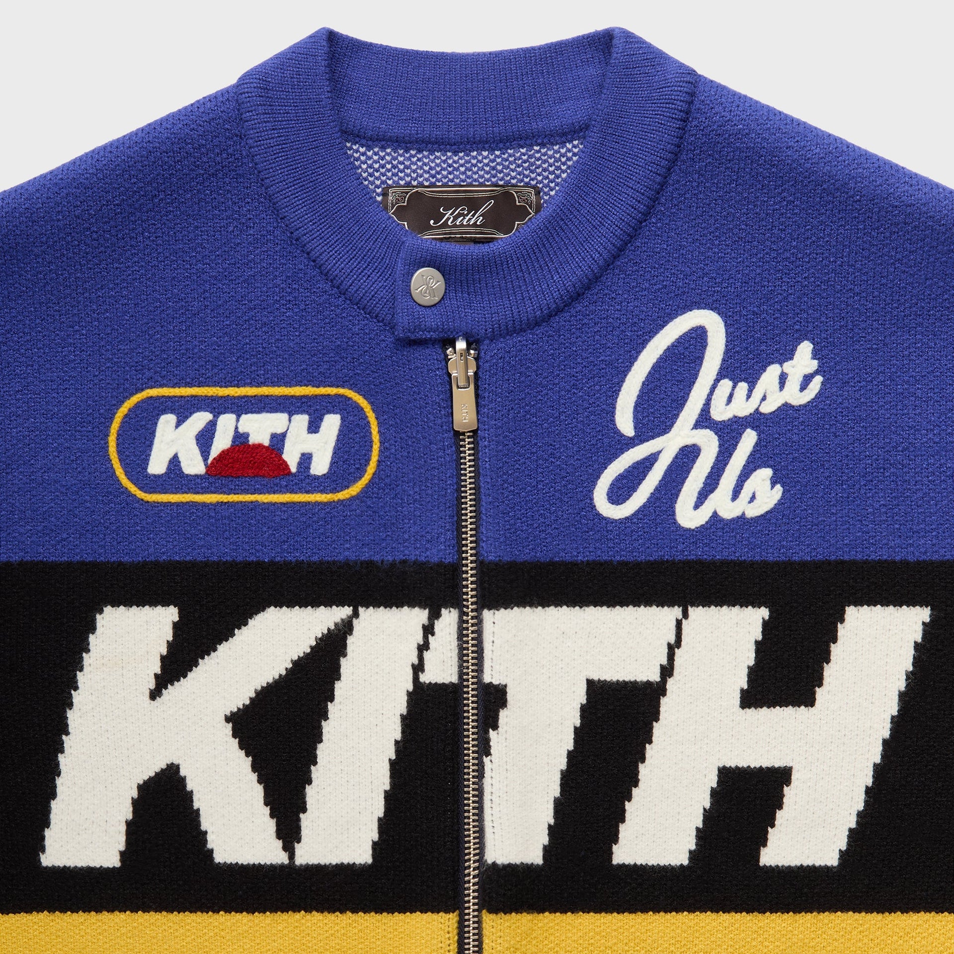 Kith Knit Moto Full Zip Jacket - Current