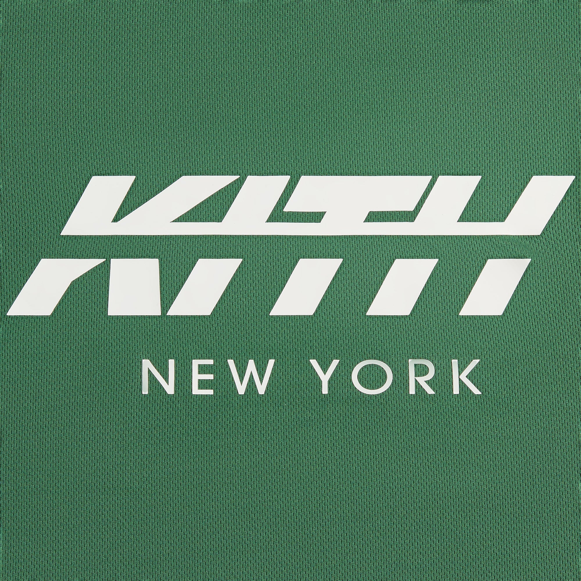 Kith Malik Long Sleeve Mesh Jersey - Conifer – Kith Europe