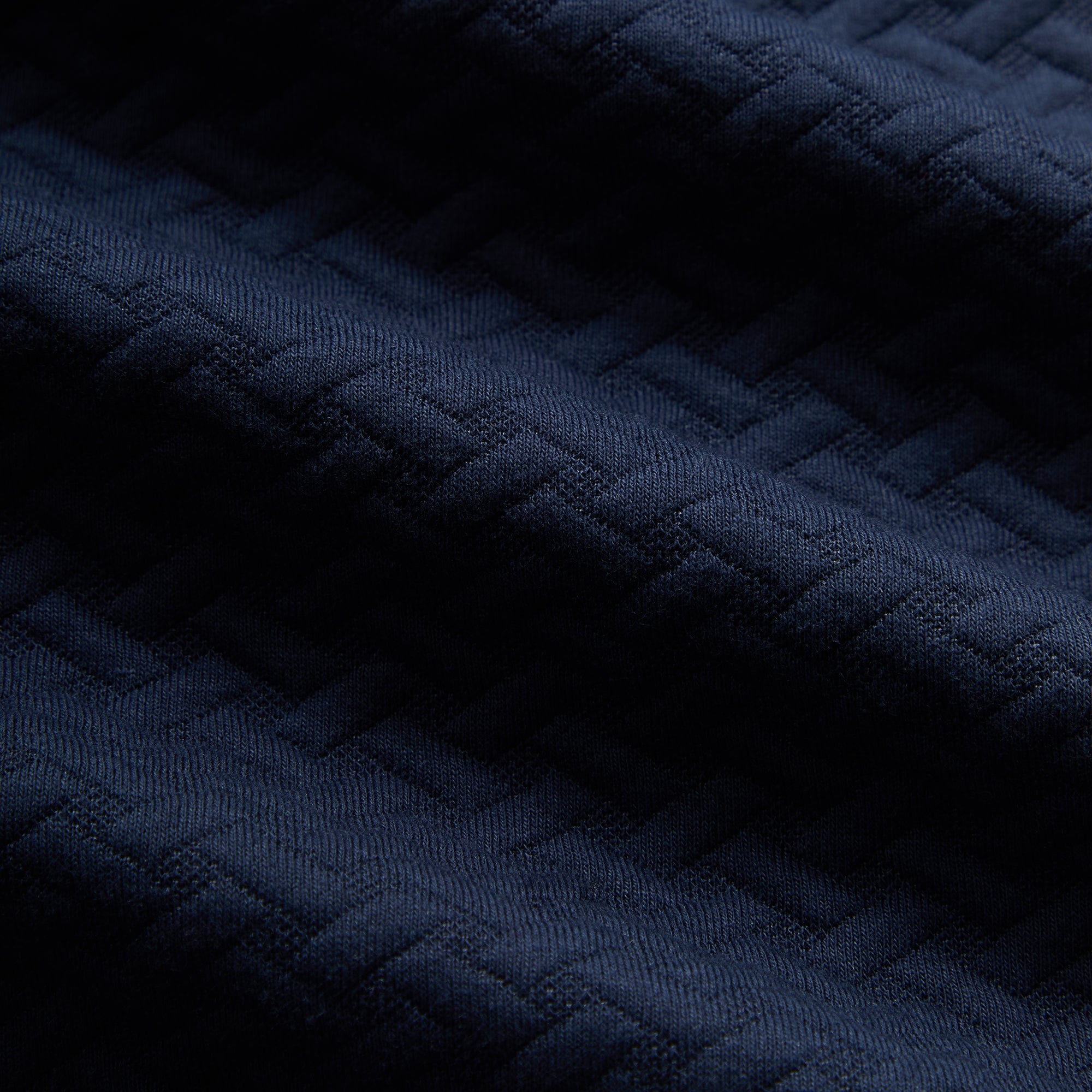 Kith Tessellation Interlock Woodpoint Shirt - Nocturnal – Kith Europe