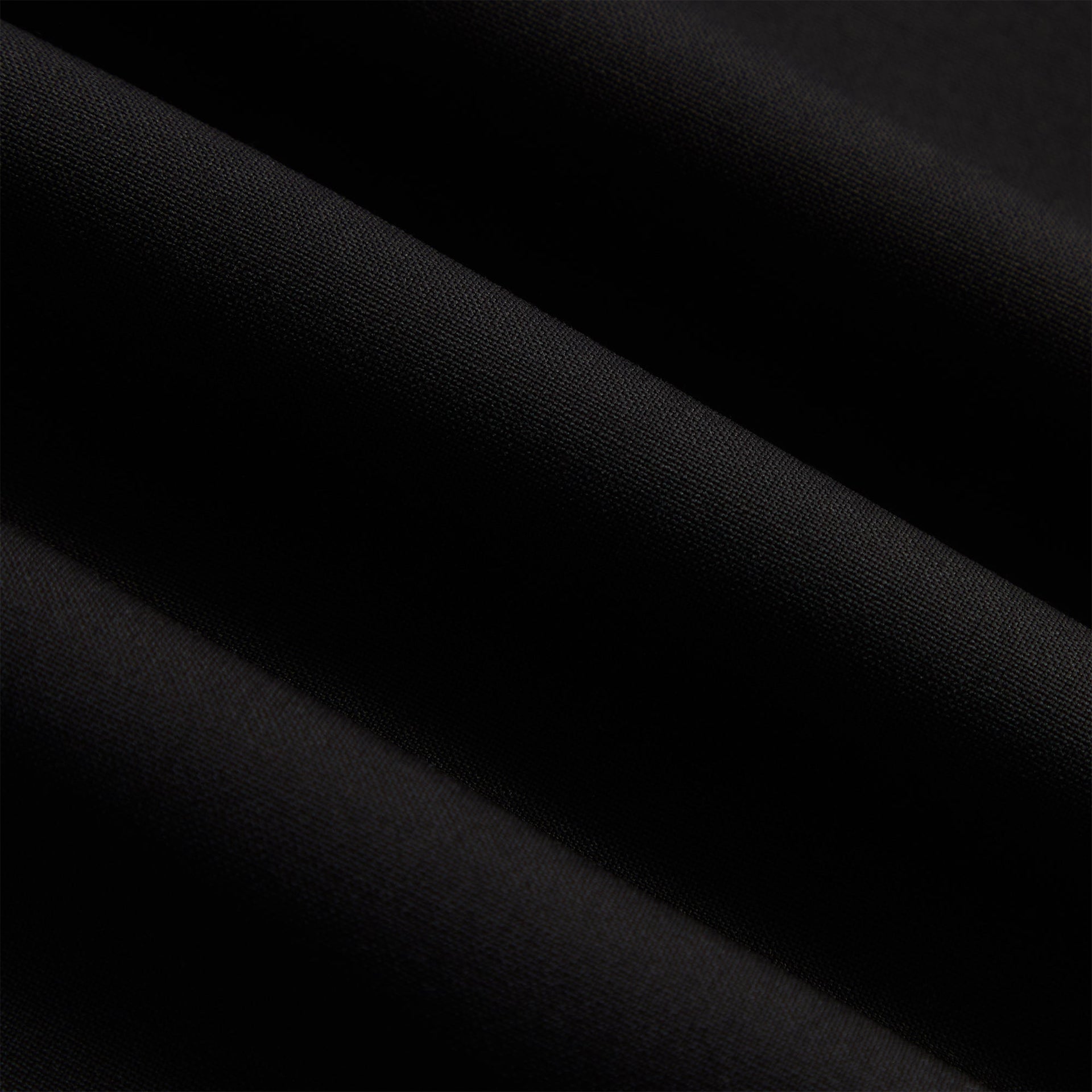 &Kin for Kith Origins Long Sleeve Davenport Tropical Wool Shirt - Black - PH