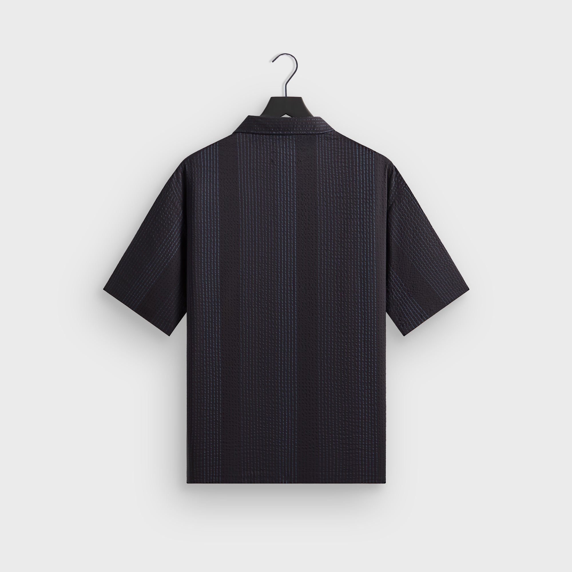 Kith Seersucker Harway Polo - Nocturnal – Kith Europe