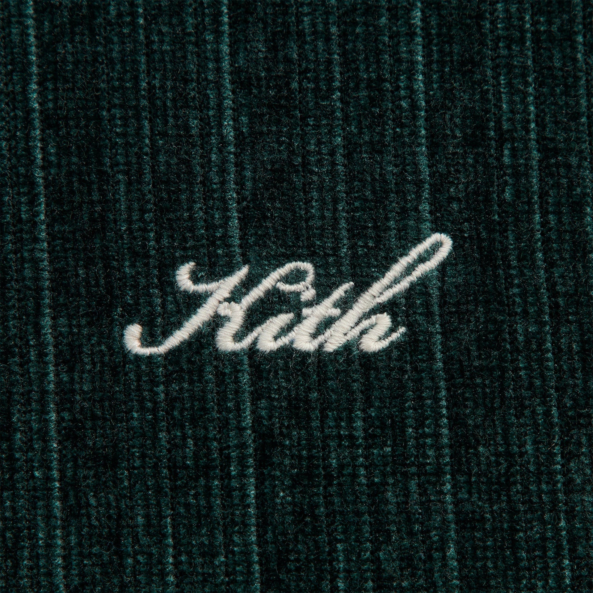 Kith Velvet Corduroy Long Sleeve Trevor Polo - Stadium - PH