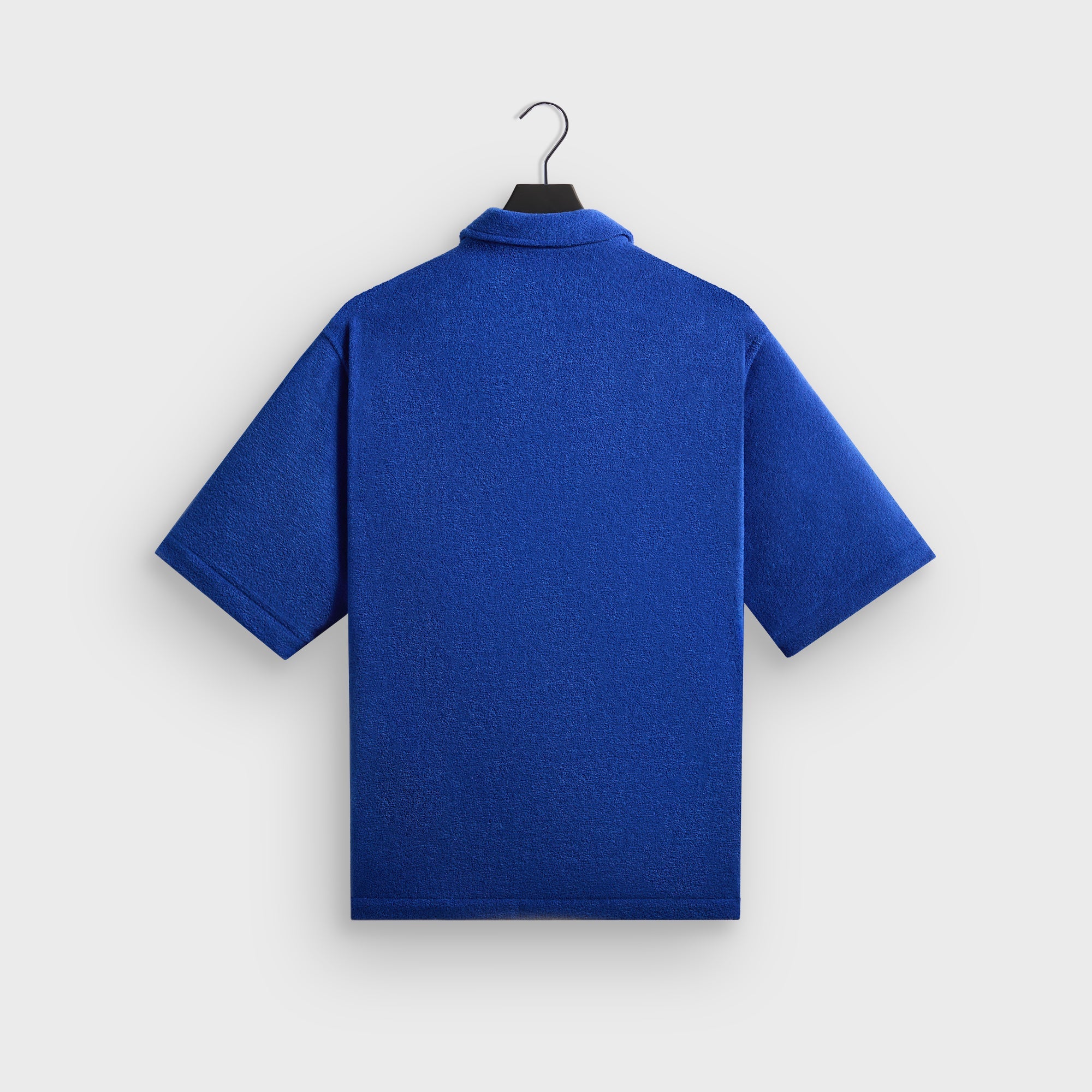Kith Towel Boucle Boxy Collared Overshirt - Cyclone – Kith Europe