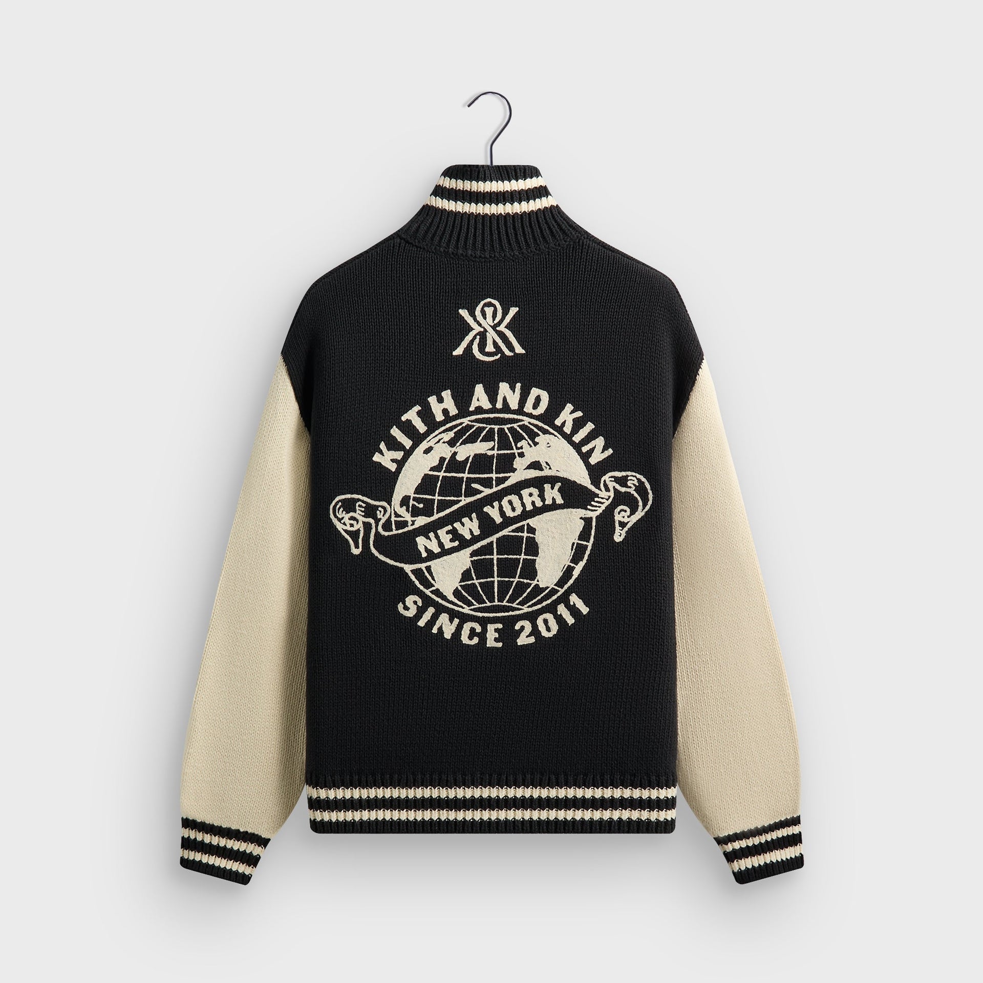 Kith Quarter Zip Wyona Sweater - Ink - PH