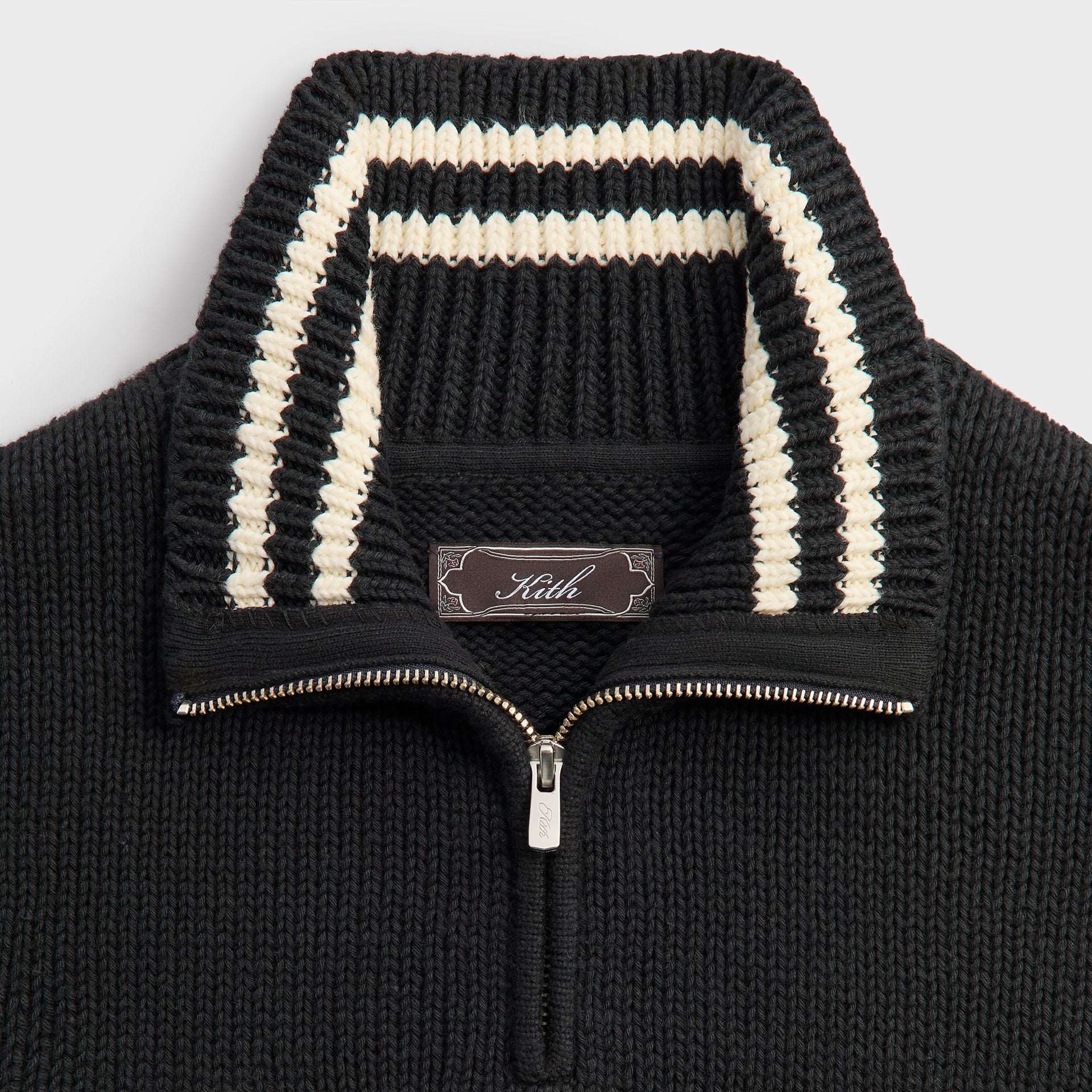 Kith Quarter Zip Wyona Sweater - Ink - PH