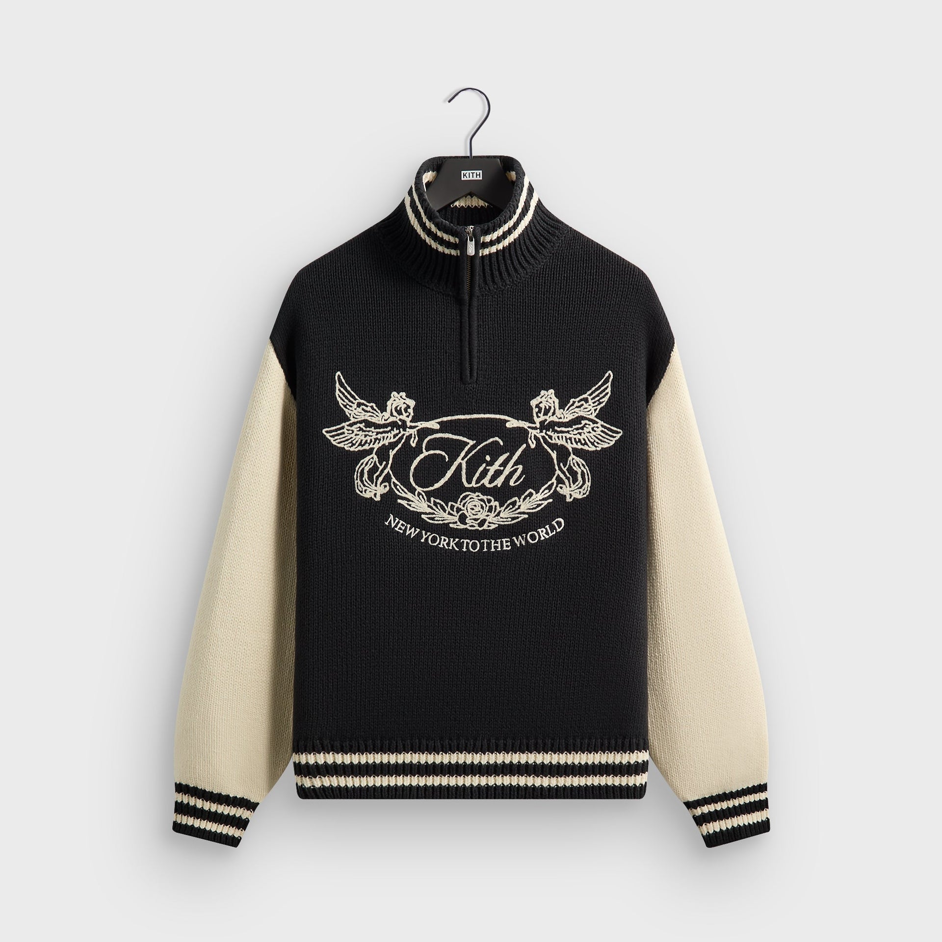 Kith Quarter Zip Wyona Sweater - Ink - PH