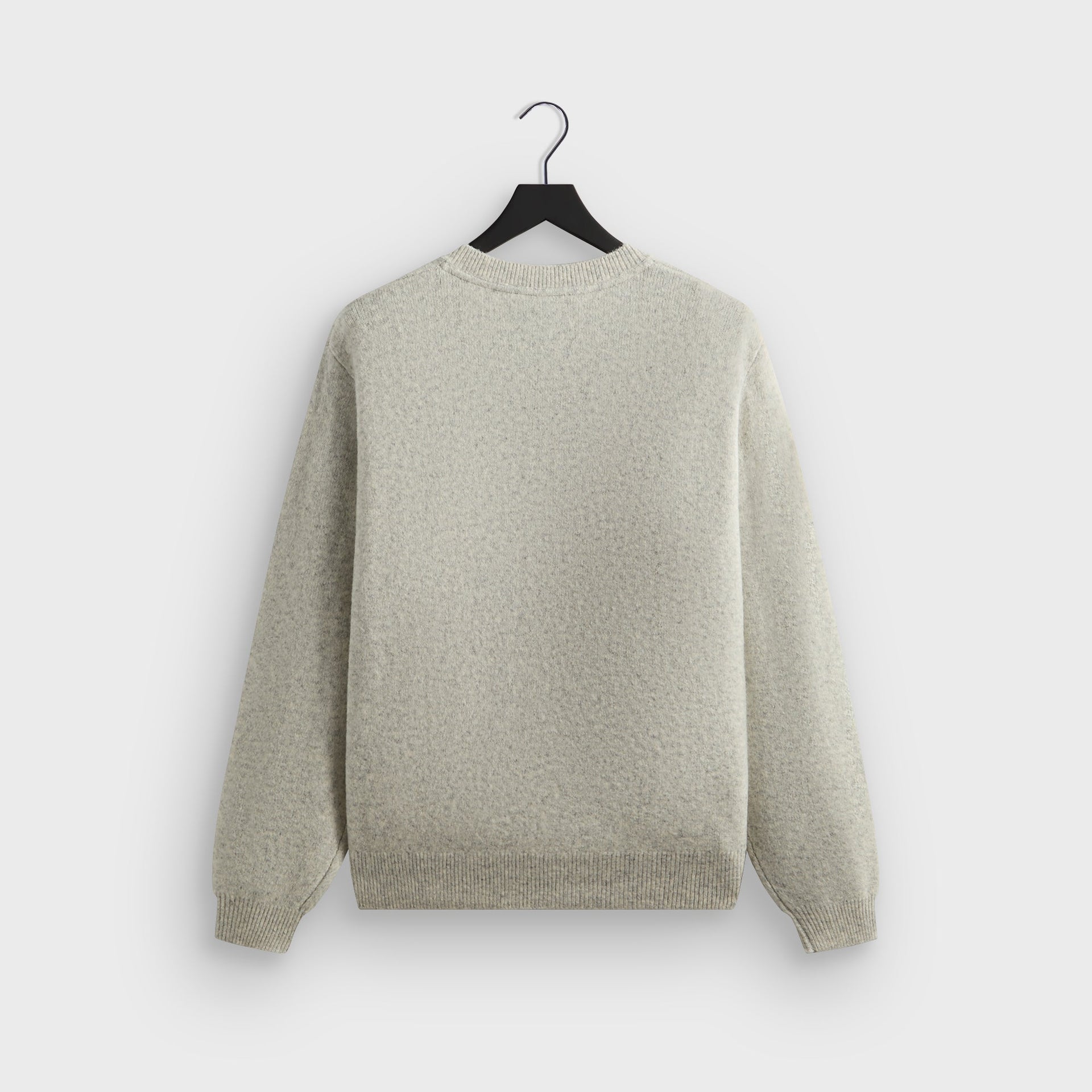 Kith Boucle Harmon Henley Sweater - Light Heather Grey - PH