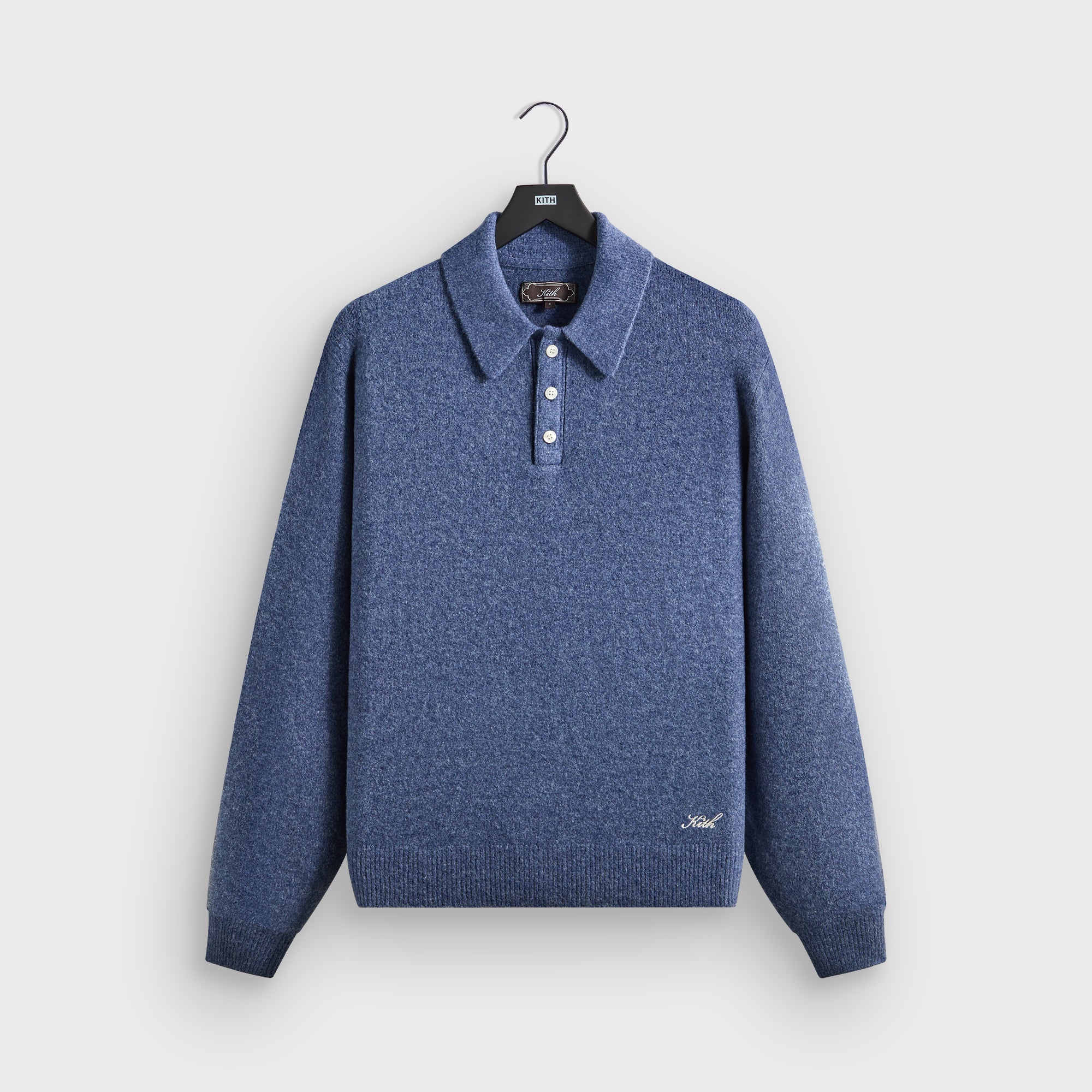 Kith Marled Harmon Rugby Pullover - Farrow – Kith Europe