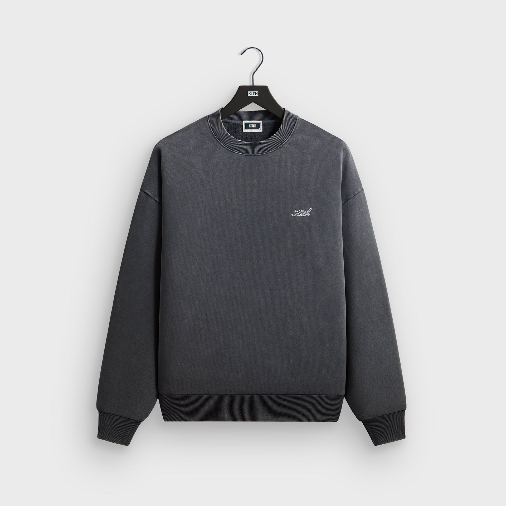 Kith Garment Dyed Nelson Crewneck - Asteroid - PH