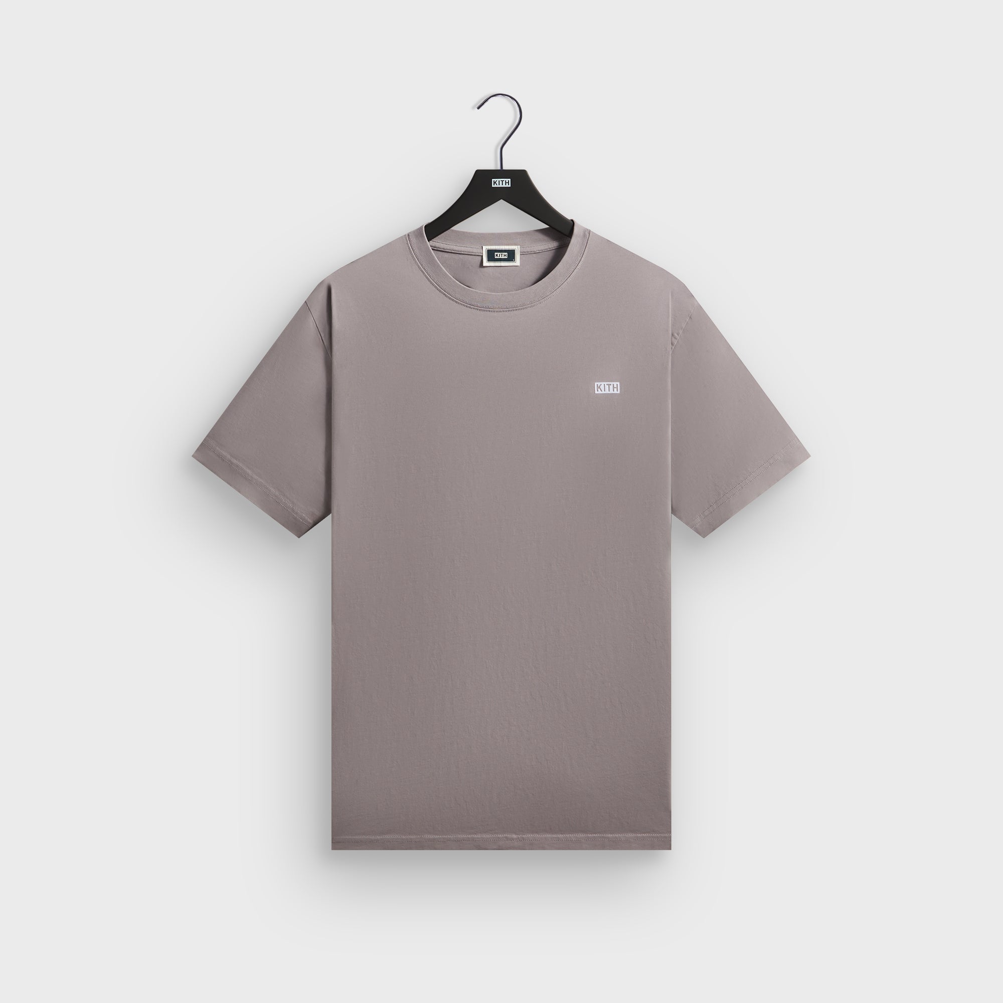 KITH クロップド Tシャツ グレー S 美品 Kith Tシャツ カットソー リブ編み クロップド丈 グレー Sサイズ