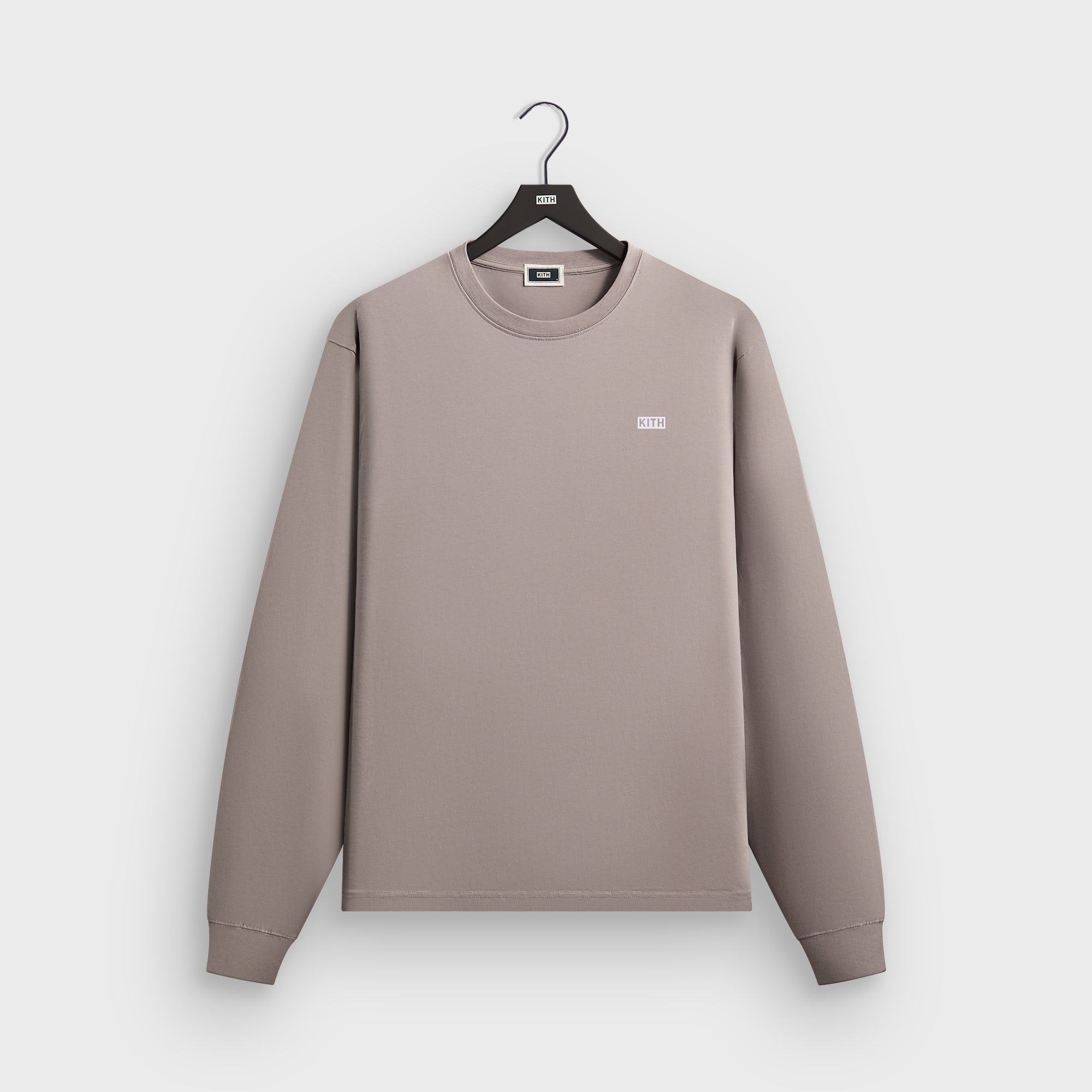 KITH 長袖カットソー　グレージュ Kith Long Sleeve LAX Tee - Storm – Kith Europe