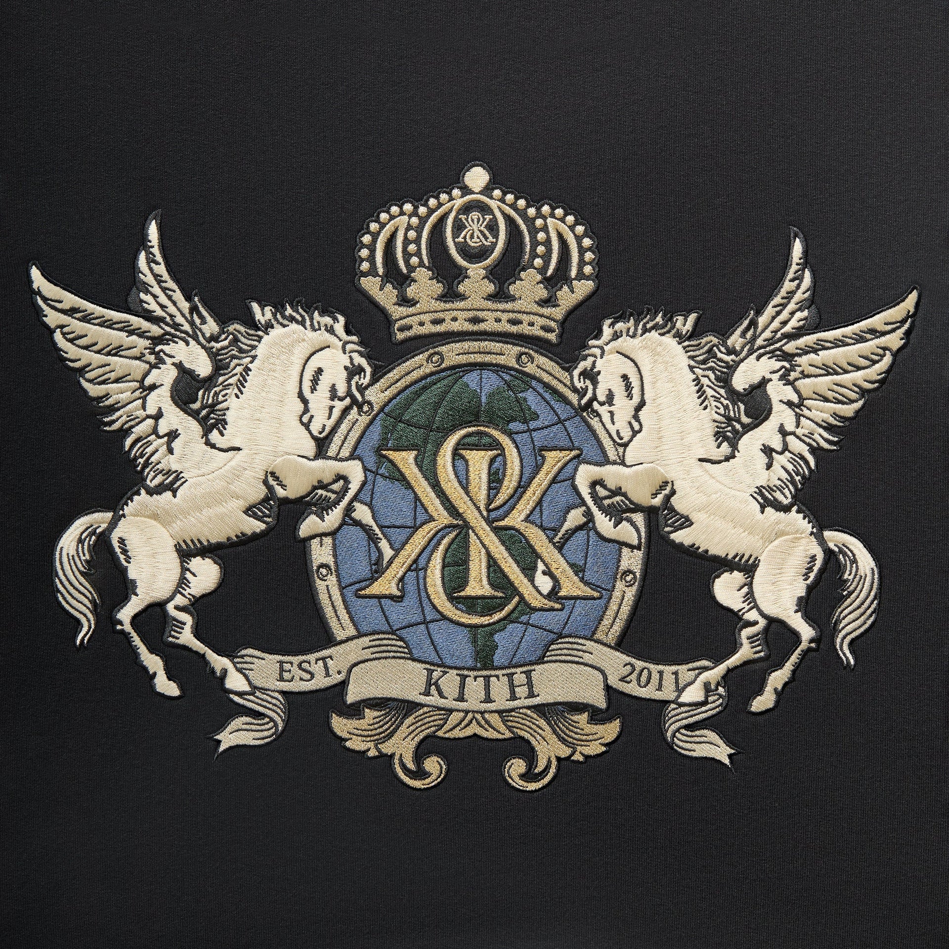 Kith Nelson Crewneck - Black - PH