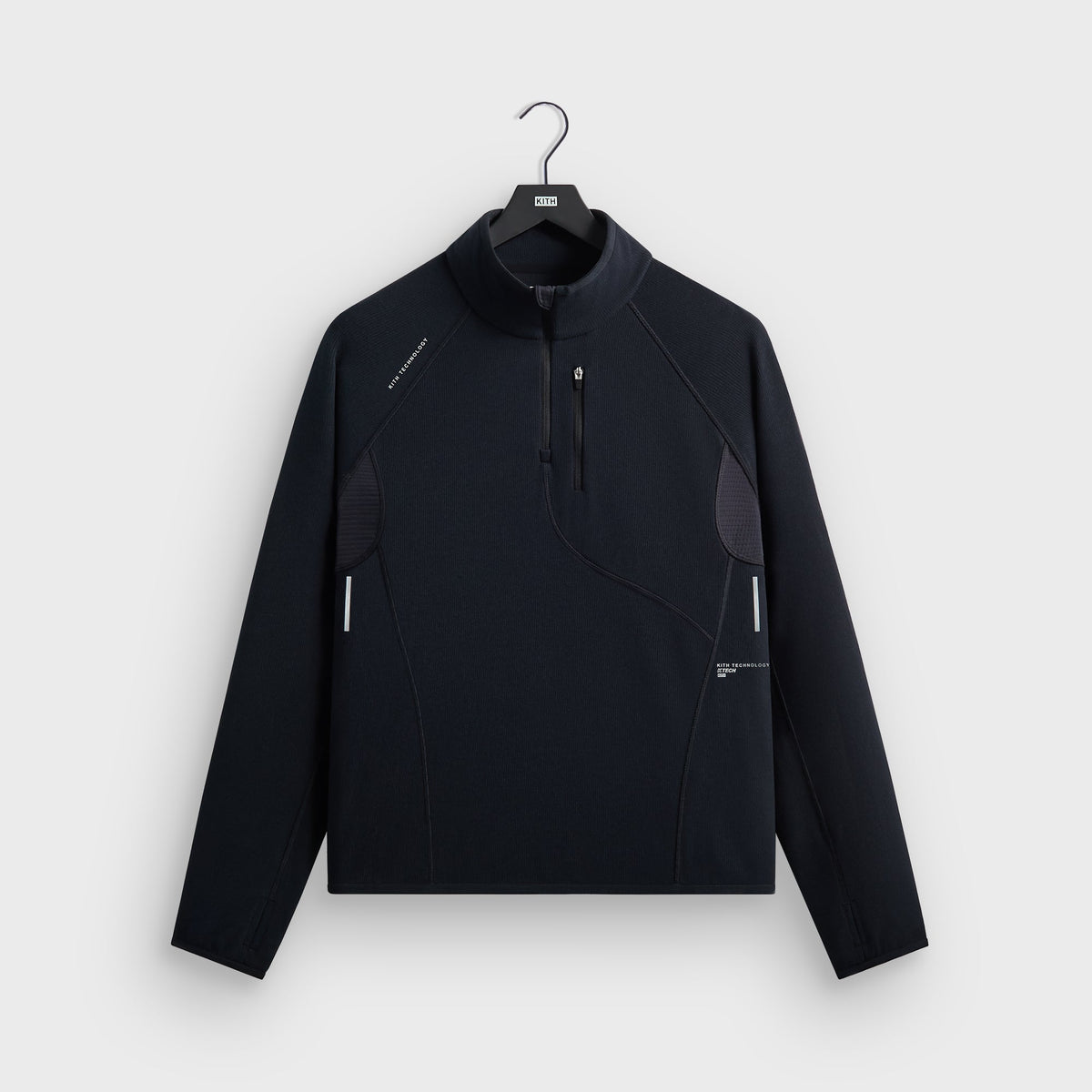 Kith Calix Quarter Zip - Black