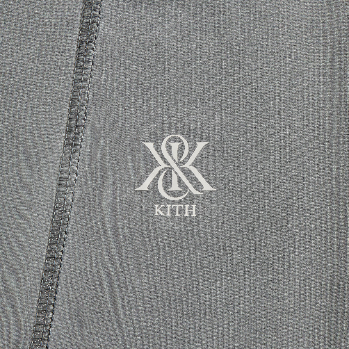 Kith Garment-Dyed Paneled Donovan Tee - Shadow