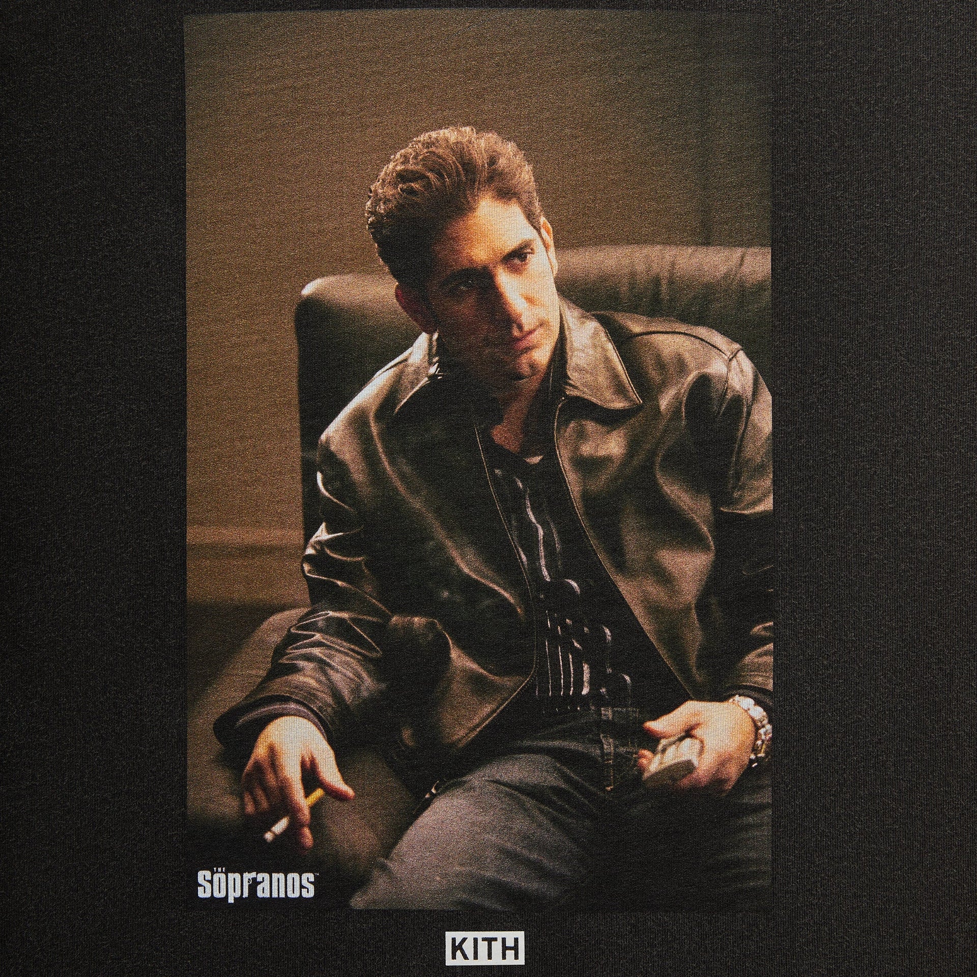 Kith for The Sopranos Christopher Vintage Long Sleeve Tee - Black