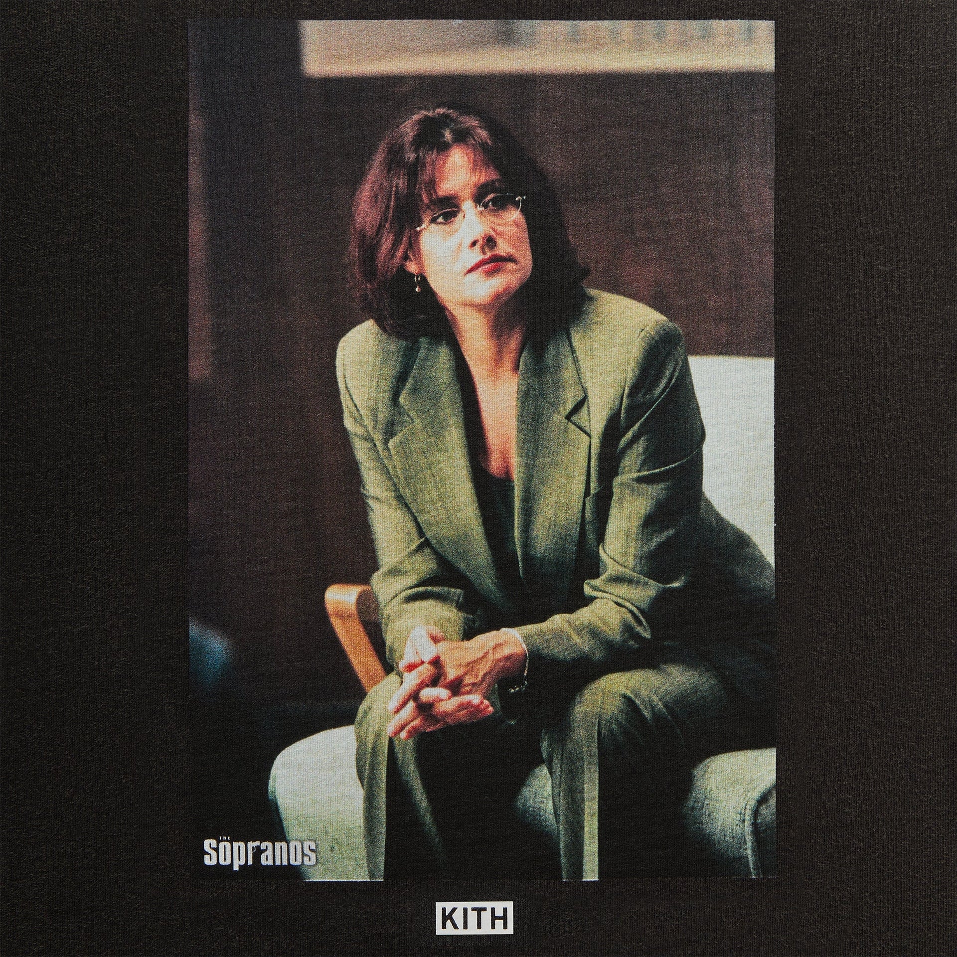 Kith for The Sopranos Jennifer Vintage Long Sleeve Tee - Black