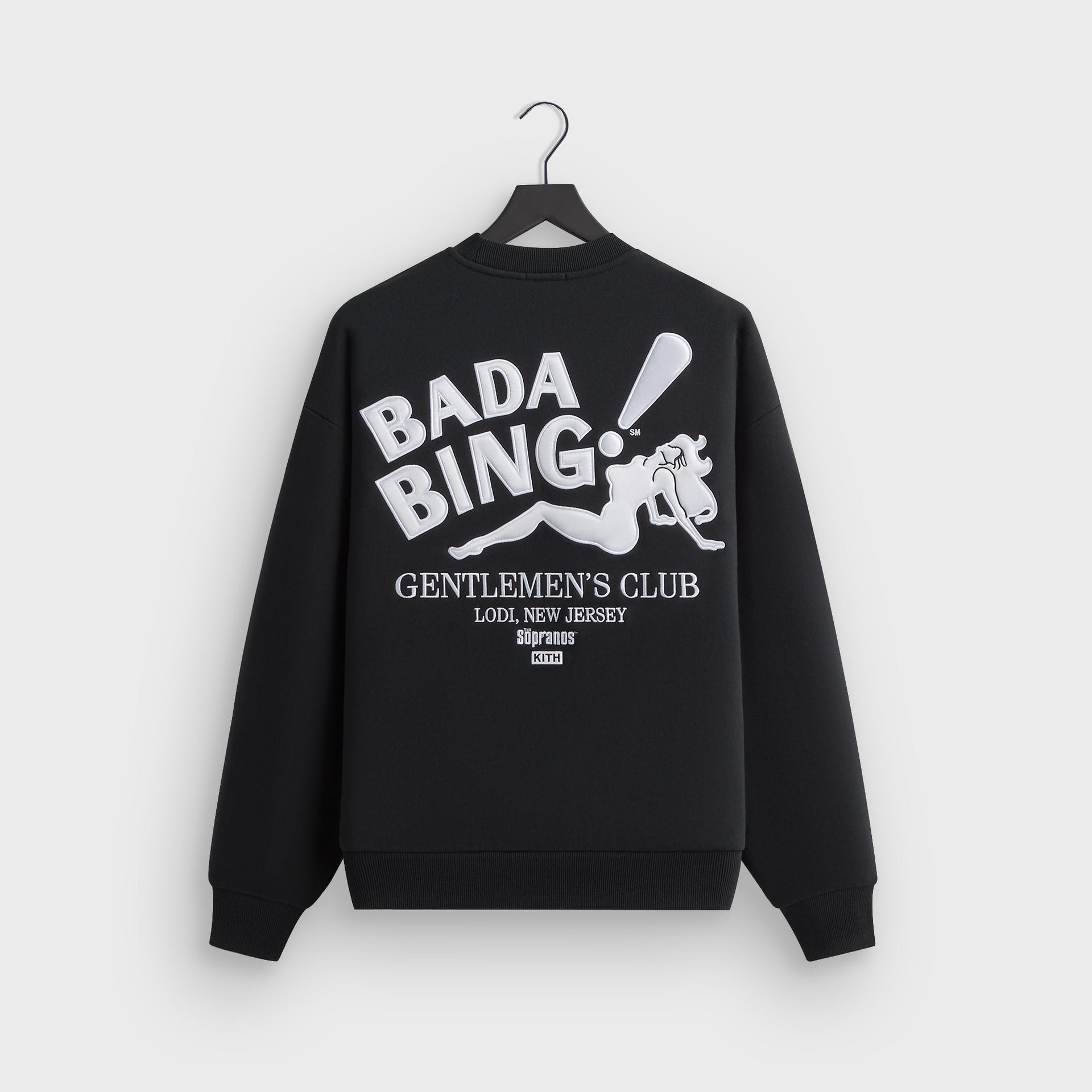 Kith for The Sopranos Bada Bing Nelson Crewneck - Black