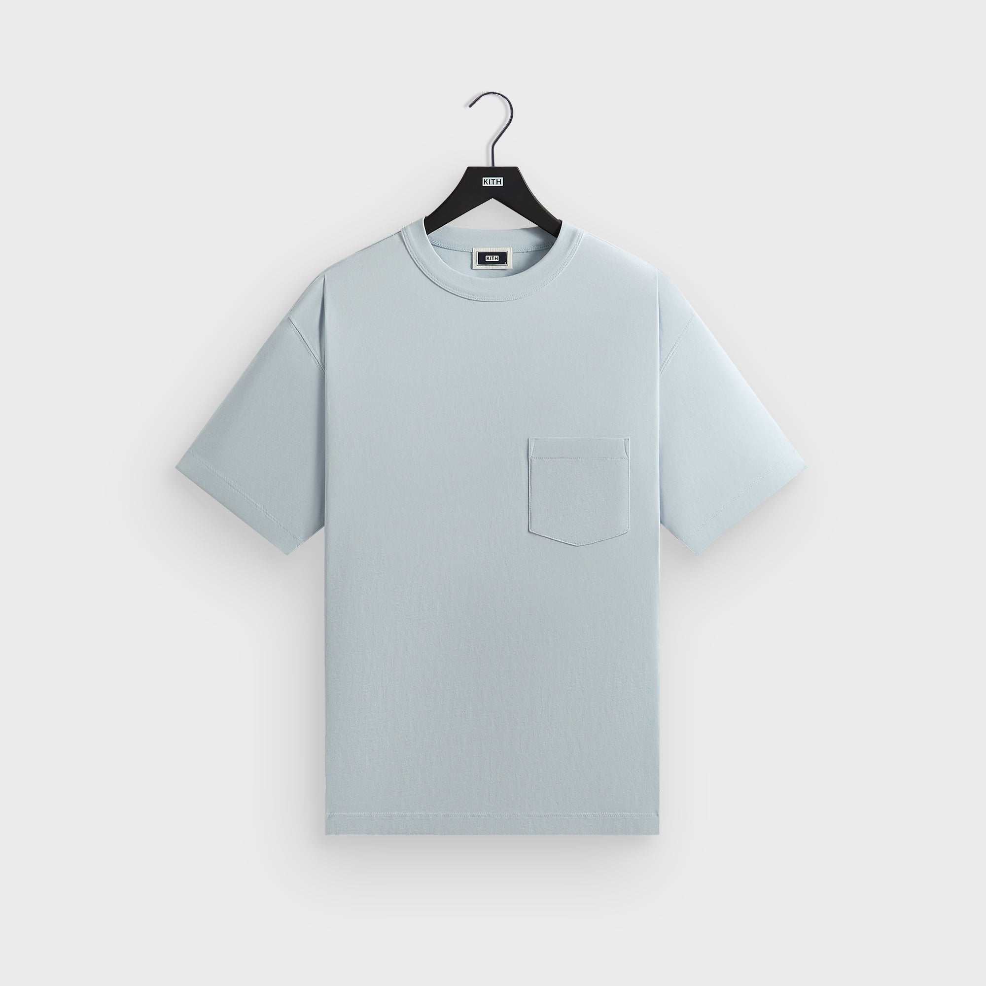 Kith Leonard Pocket Tee - Light Indigo – Kith Europe