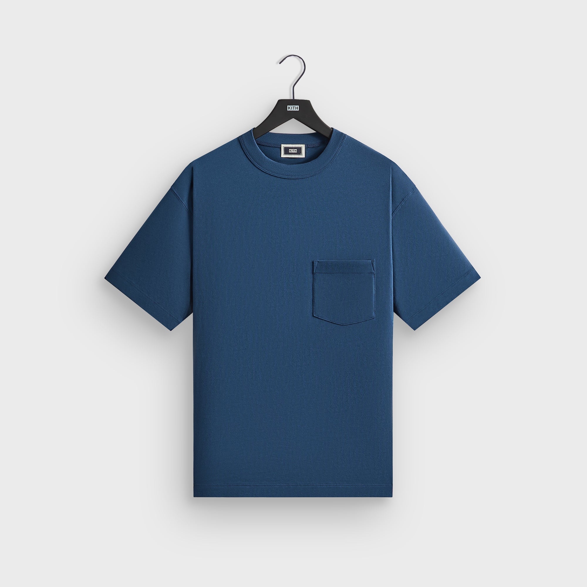 Kith Leonard Pocket Tee - Sea – Kith Europe