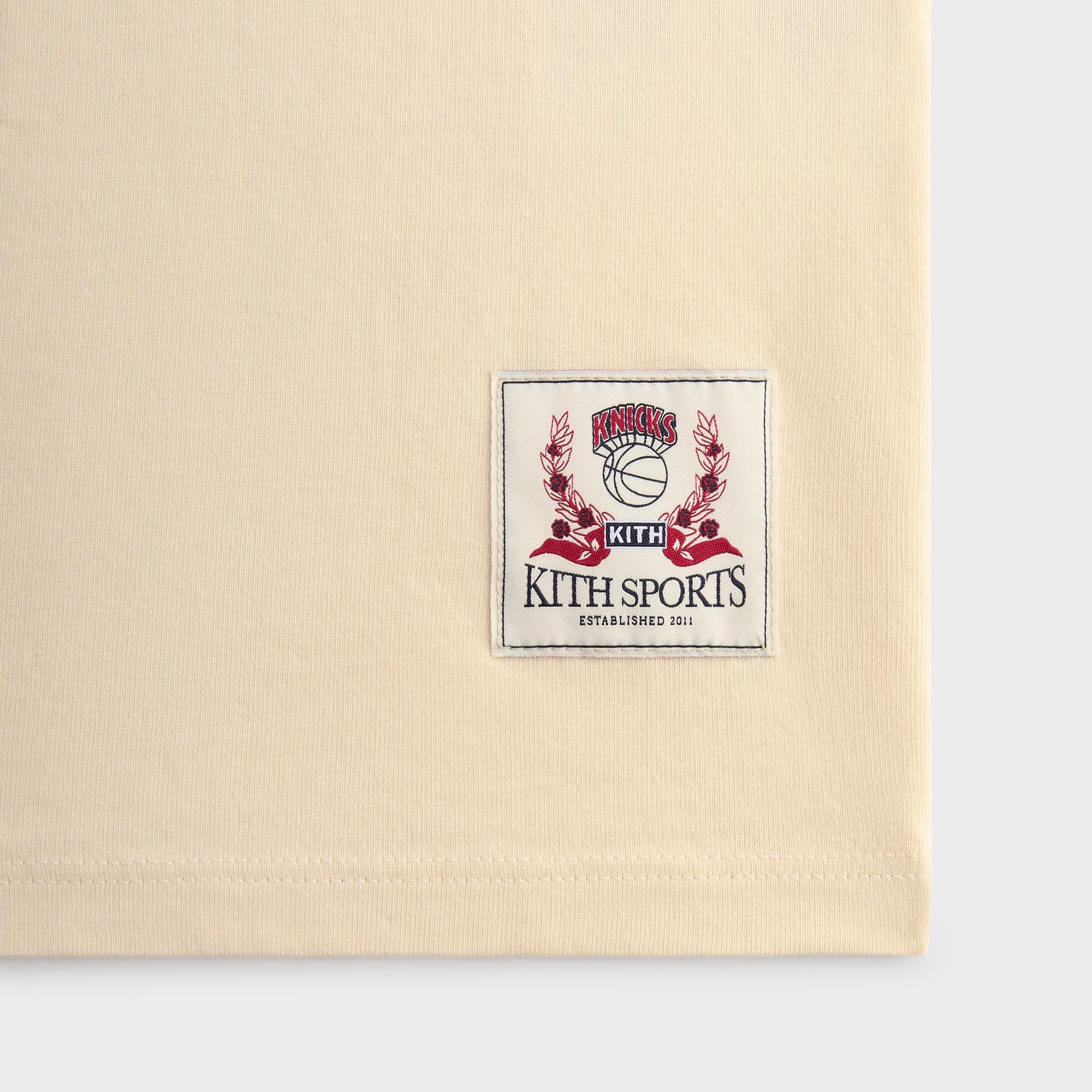 Kith for the New York Knicks NY Vintage Jones Tee - Sandrift