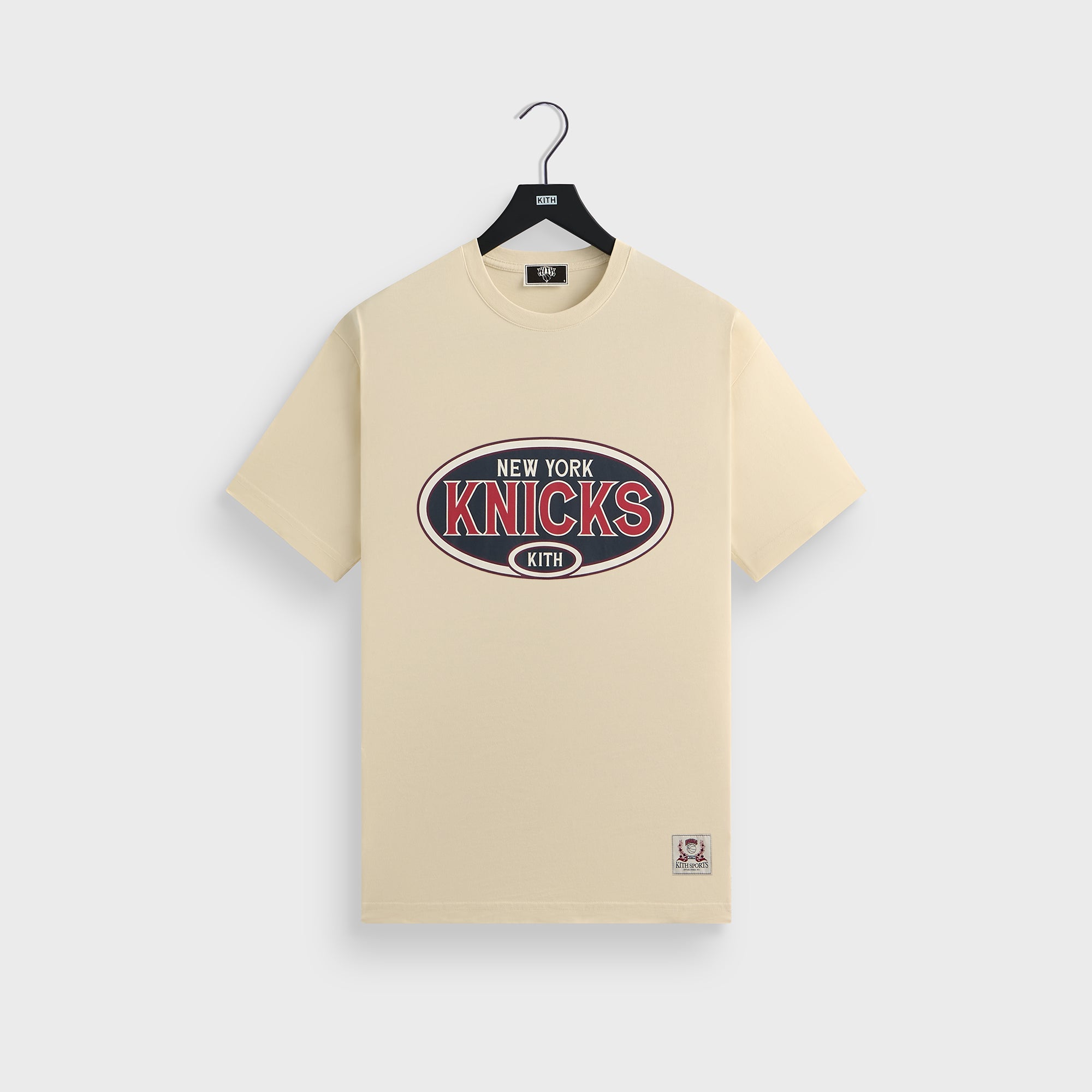 Kith for the New York Knicks NY Vintage Jones Tee - Sandrift